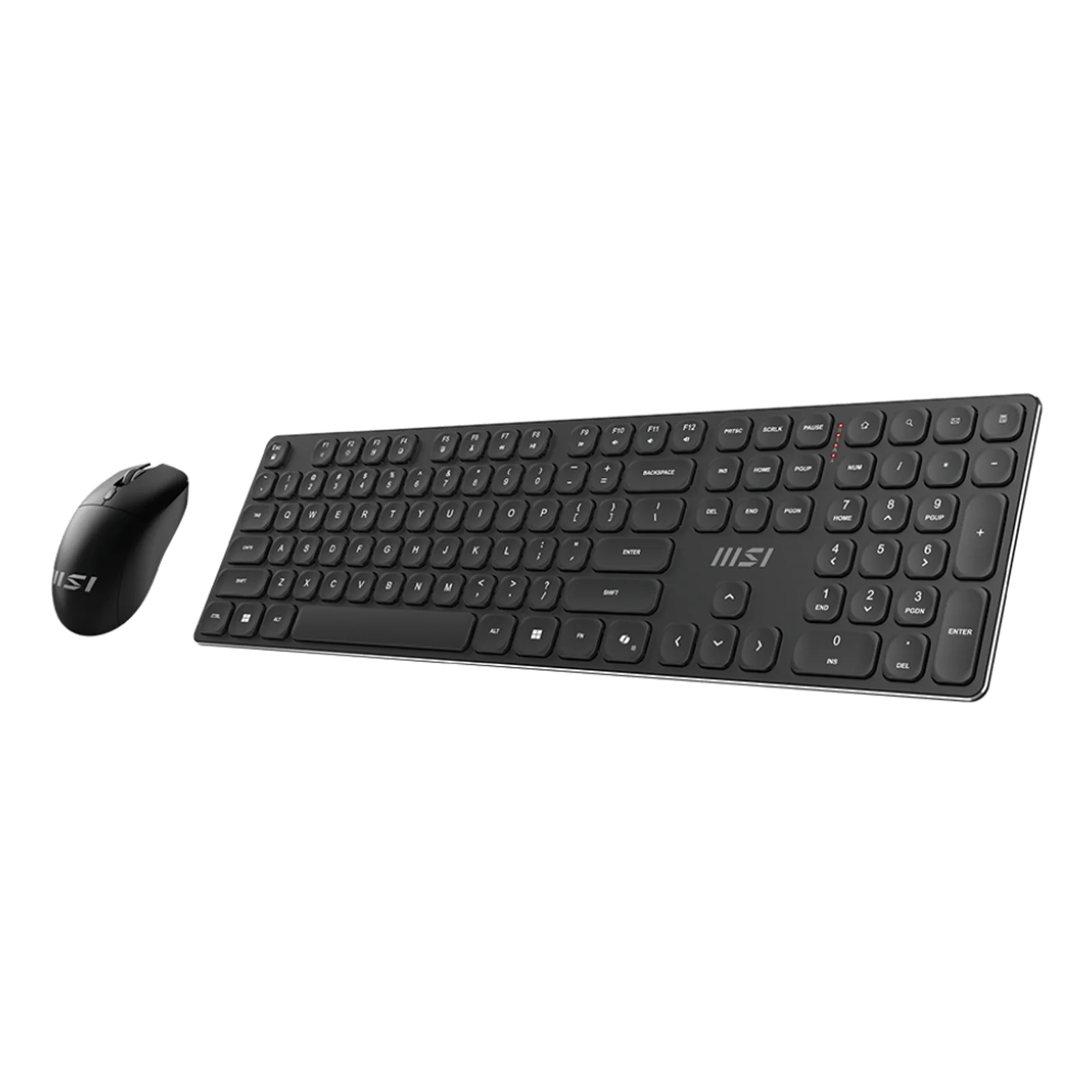 MSI FORGE K210 WIRELESS COMBO clavier Souris incluse maison/bureau USB Noir