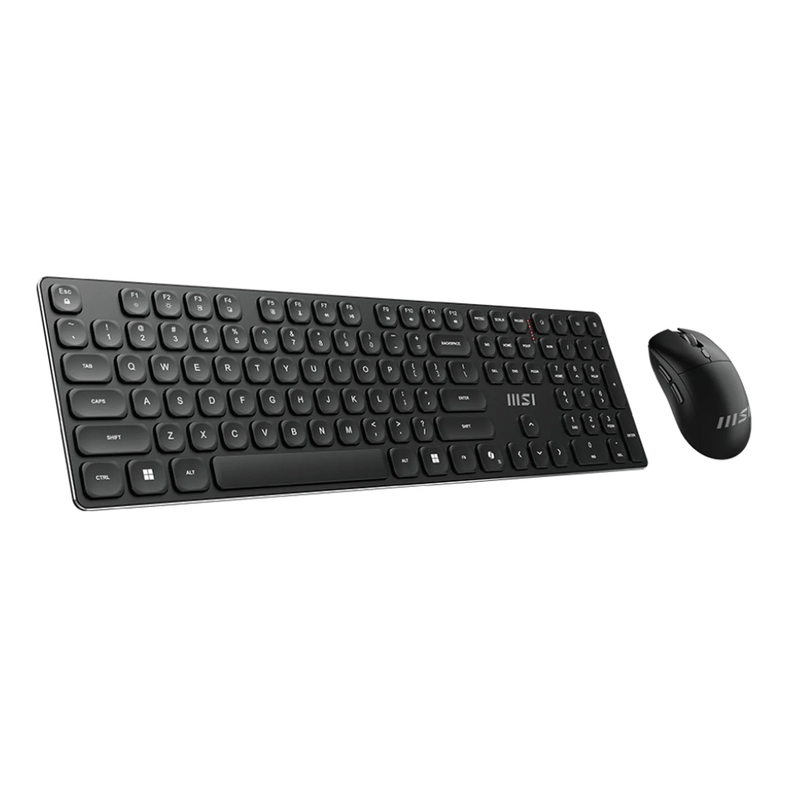 MSI FORGE K210 WIRELESS COMBO clavier Souris incluse maison/bureau USB Noir