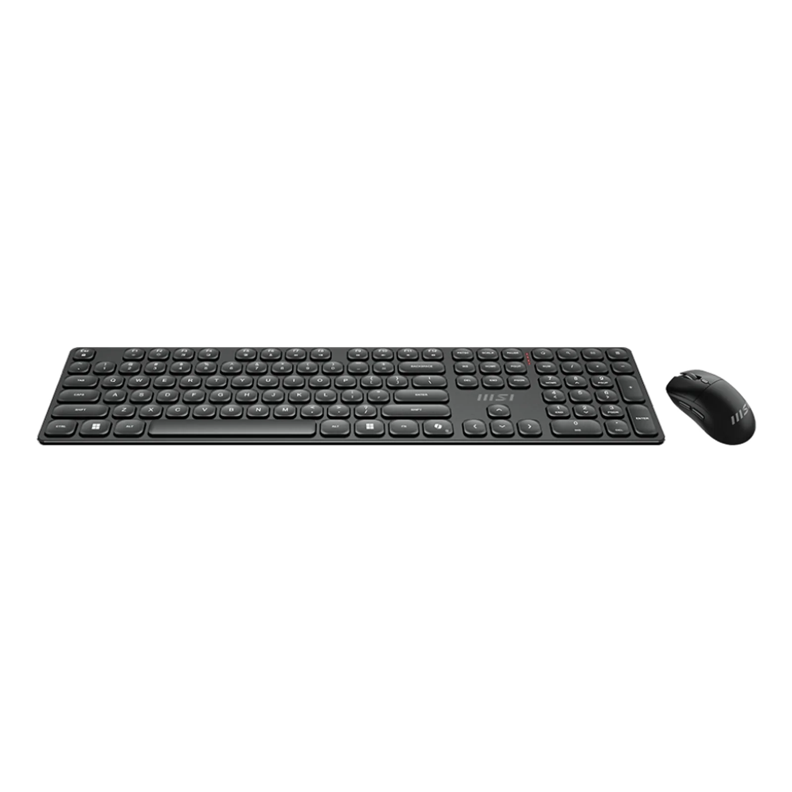 MSI FORGE K210 WIRELESS COMBO clavier Souris incluse maison/bureau USB Noir