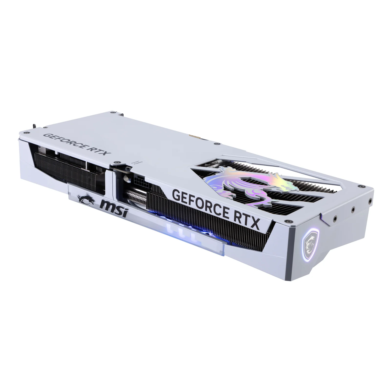 MSI GAMING GEFORCE RTX 5080 16G TRIO OC WHITE carte graphique NVIDIA 16 Go GDDR7