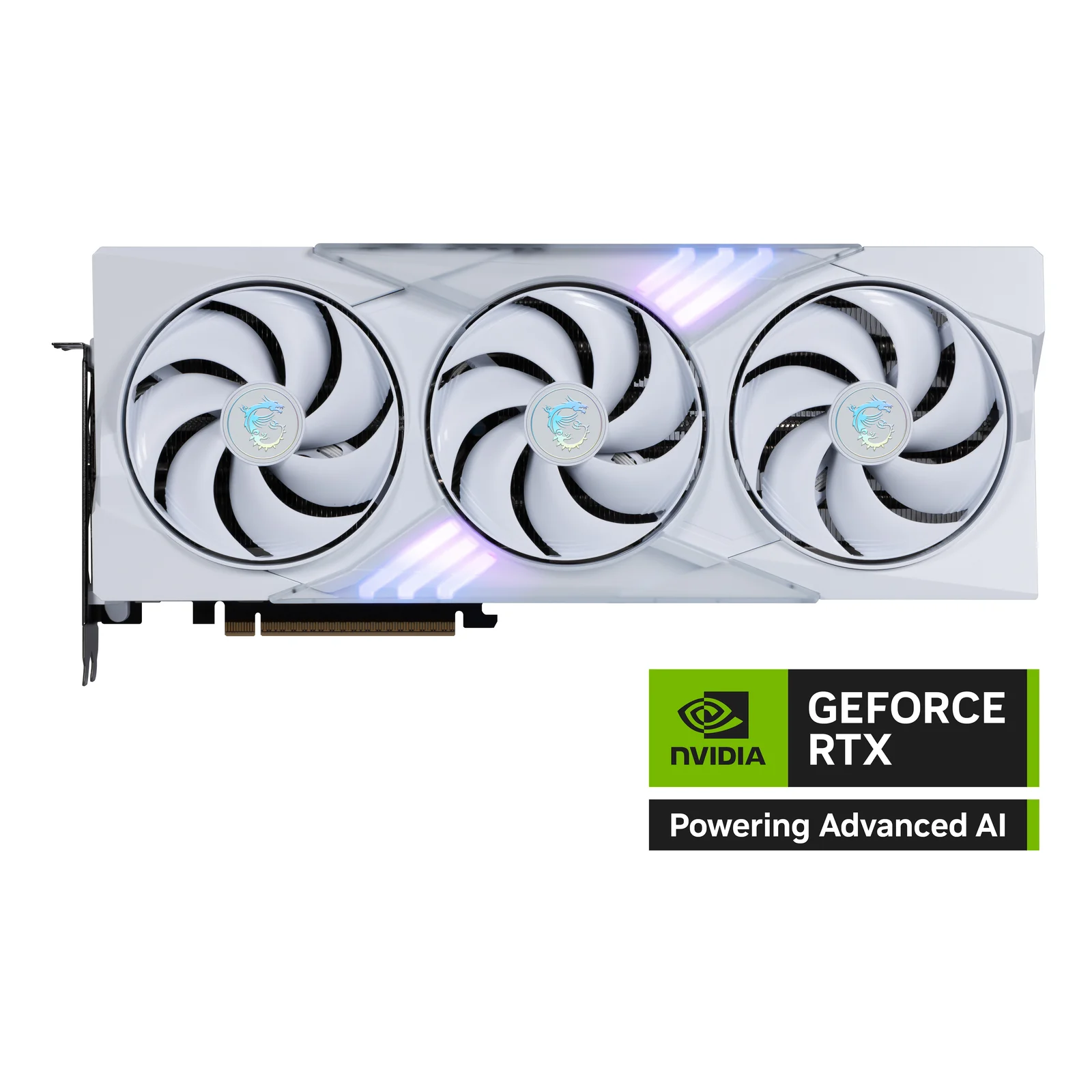 MSI GAMING GEFORCE RTX 5080 16G TRIO OC WHITE carte graphique NVIDIA 16 Go GDDR7