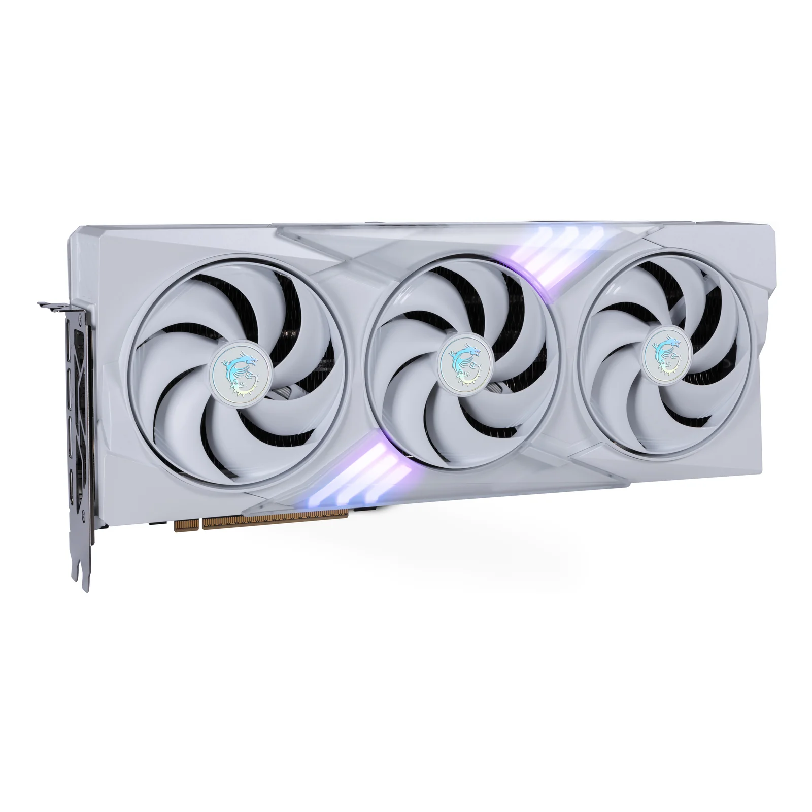 MSI GAMING GEFORCE RTX 5080 16G TRIO OC WHITE carte graphique NVIDIA 16 Go GDDR7