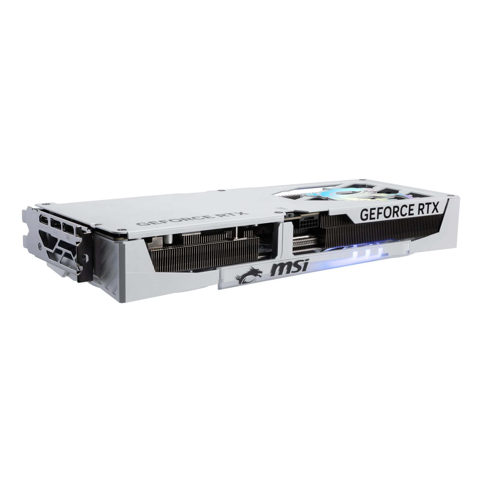 MSI GAMING GEFORCE RTX 5080 16G TRIO OC WHITE carte graphique NVIDIA 16 Go GDDR7