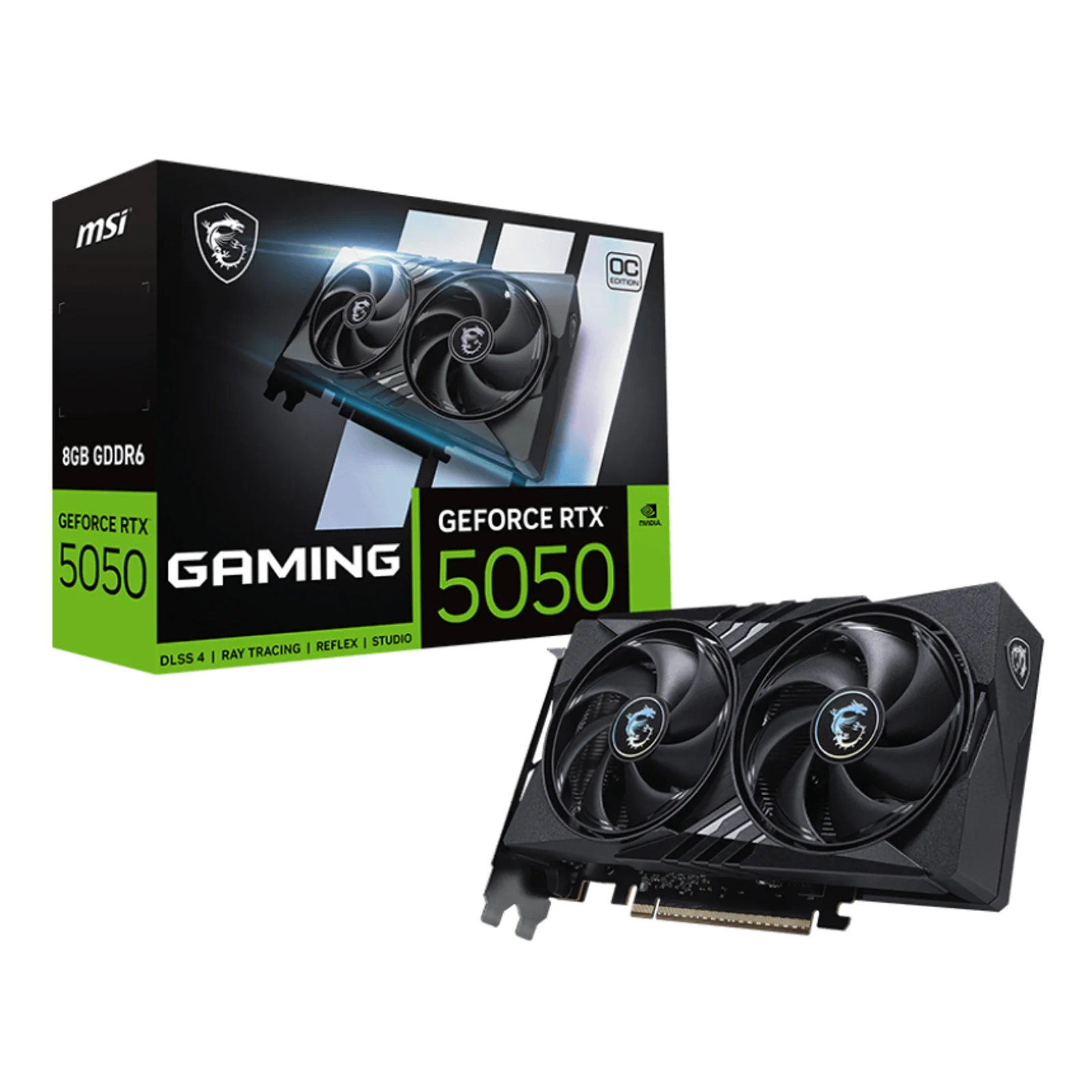 GeForce RTX 5050 8G GAMING OC NVIDIA 8 Go GDDR6