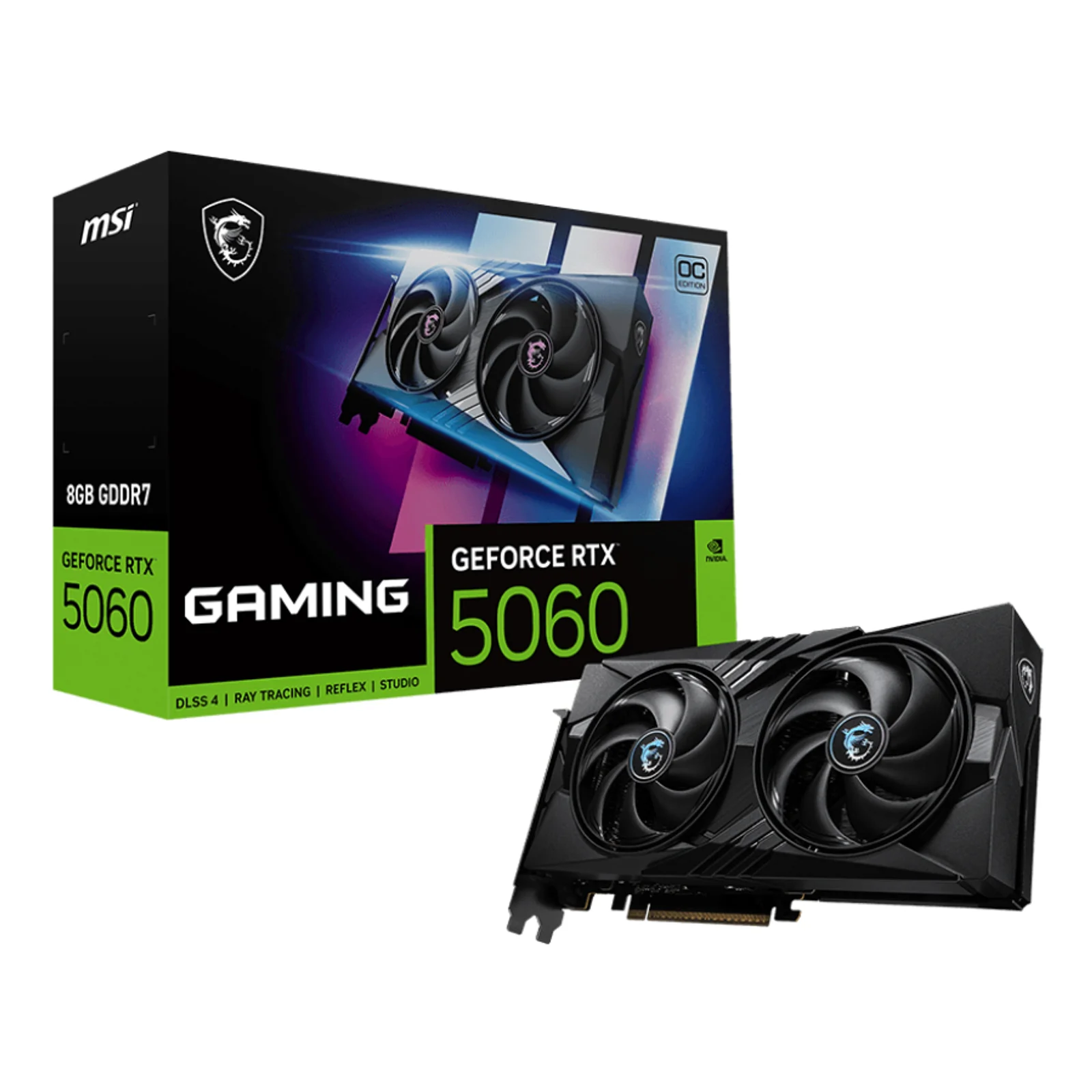 GeForce RTX 5060 8G GAMING OC NVIDIA 8 Go GDDR7