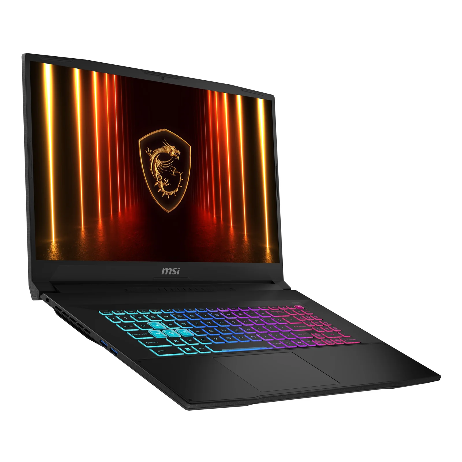 MSI Katana 17 HX B14WEK-008FR Intel® Core™ i7 i7-14650HX Ordinateur portable 43,9 cm (17.3") Quad HD 16 Go DDR5-SDRAM 512 Go SSD NVIDIA GeForce RTX 5050 Wi-Fi 6E (802.11ax) Windows 11 Home Français Noir