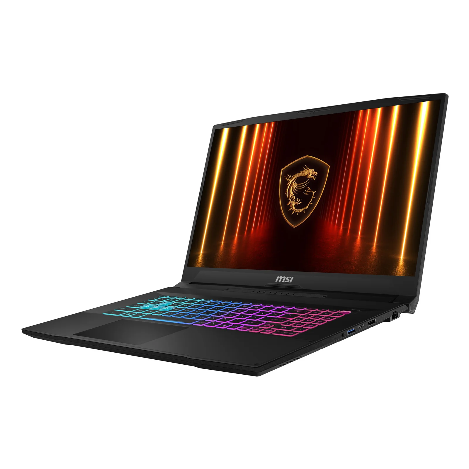 MSI Katana 17 HX B14WGK-014FR Intel® Core™ i7 i7-14650HX Ordinateur portable 43,9 cm (17.3") Quad HD 32 Go DDR5-SDRAM 1 To SSD NVIDIA GeForce RTX 5070 Wi-Fi 6E (802.11ax) Windows 11 Pro Français Noir