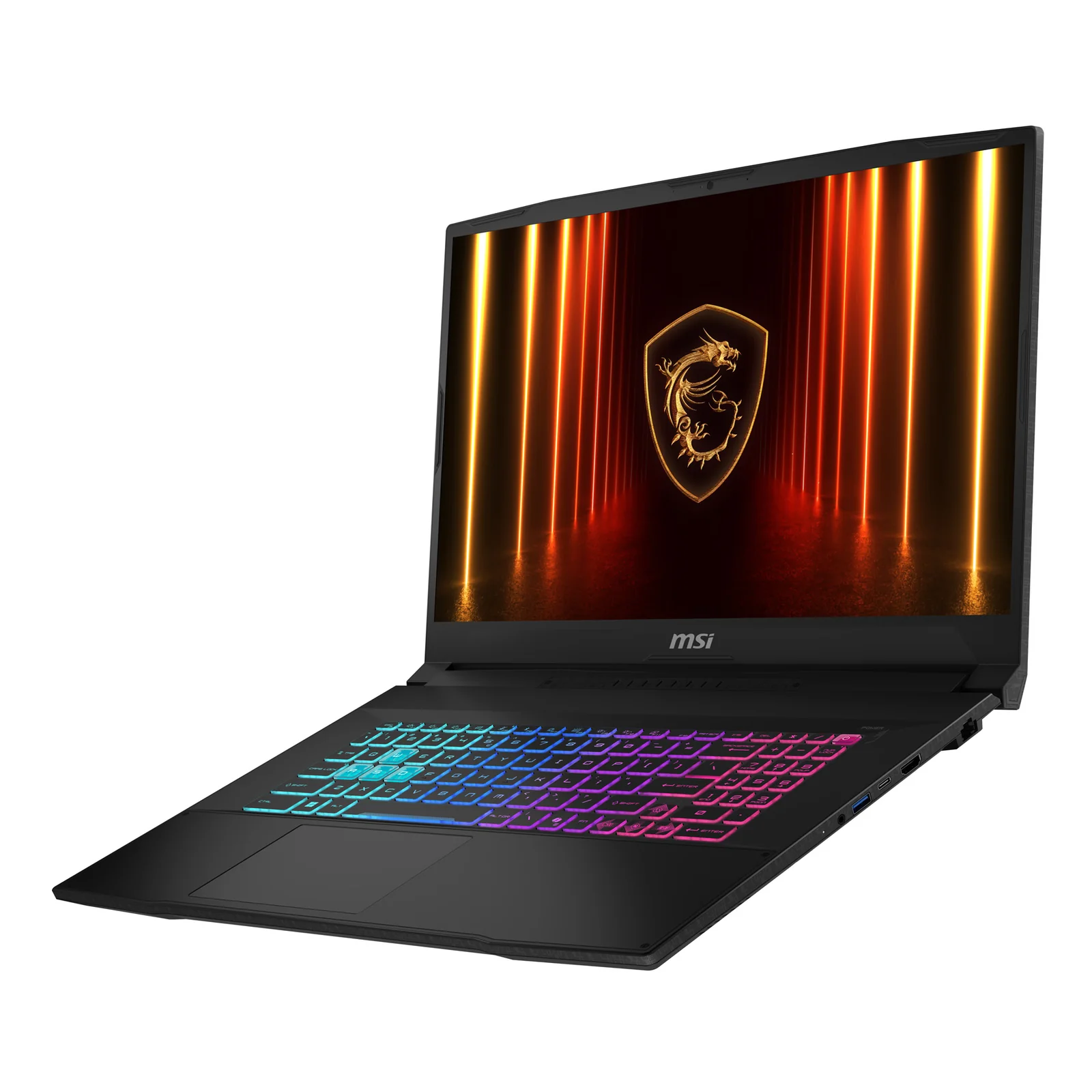 MSI Katana 17 HX B14WGK-014FR Intel® Core™ i7 i7-14650HX Ordinateur portable 43,9 cm (17.3") Quad HD 32 Go DDR5-SDRAM 1 To SSD NVIDIA GeForce RTX 5070 Wi-Fi 6E (802.11ax) Windows 11 Pro Français Noir