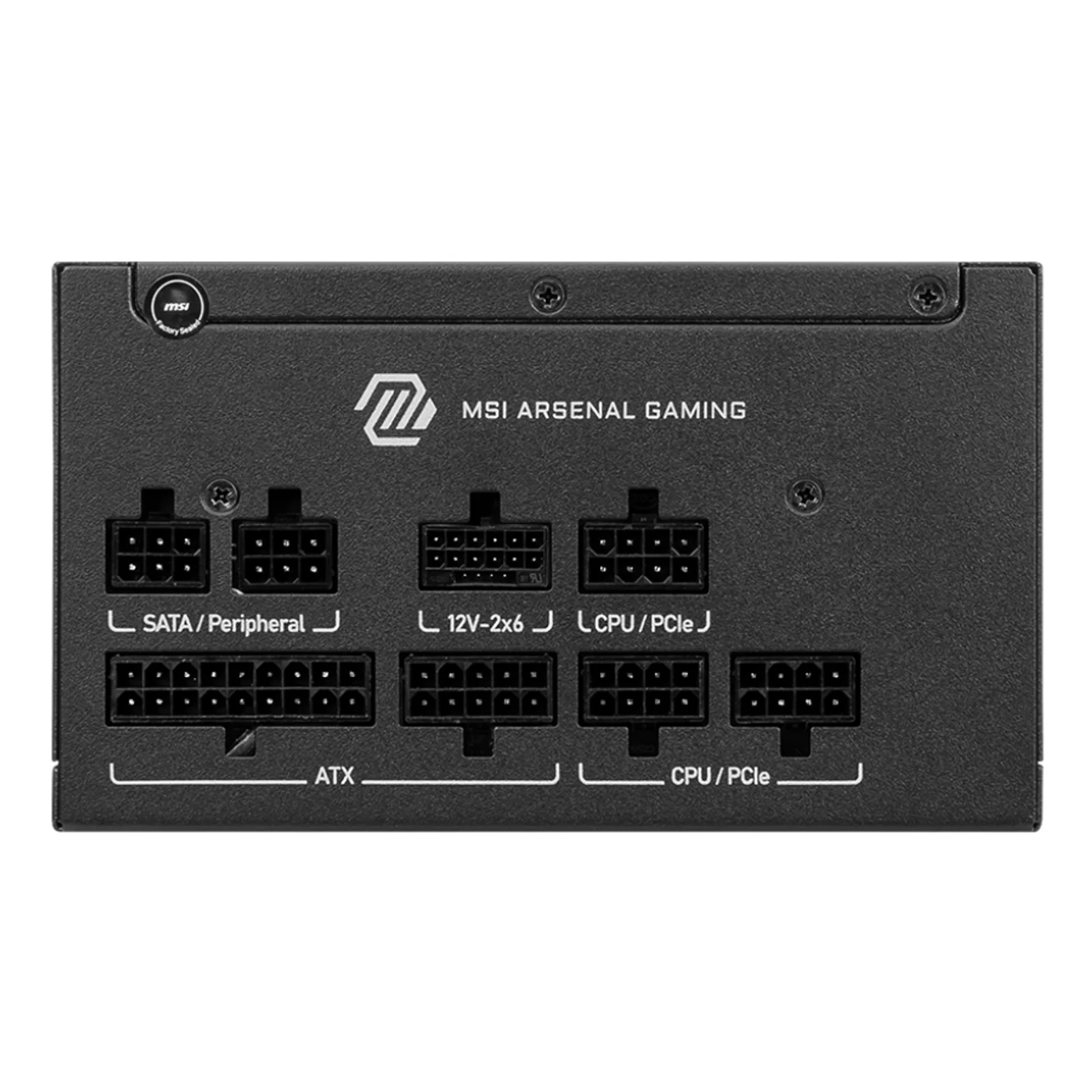 MSI MAG A650GLS PCIE5 unité d'alimentation d'énergie 650 W 24-pin ATX ATX Noir