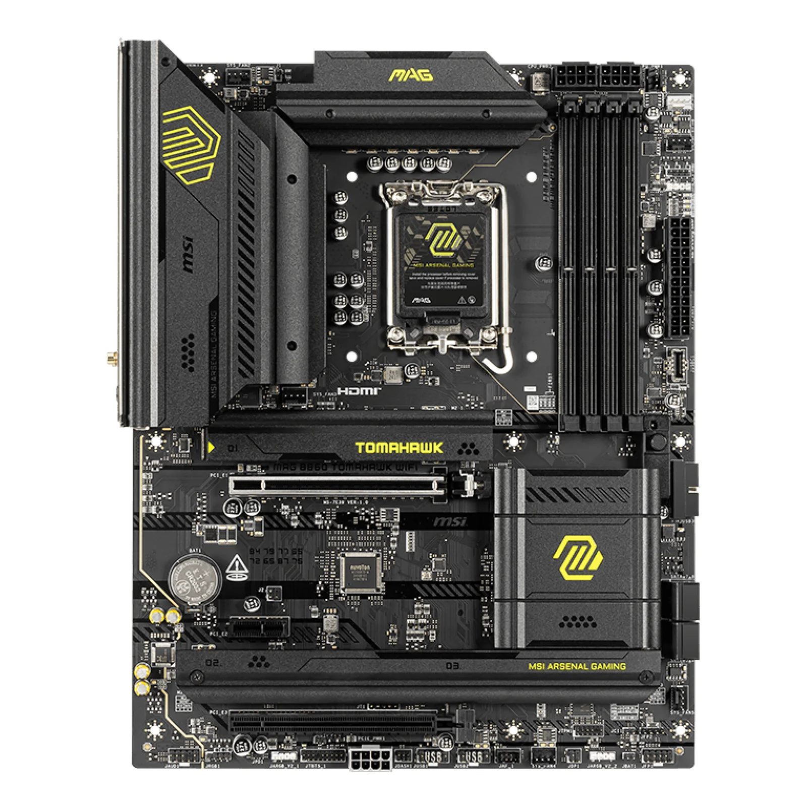 MAG B860 TOMAHAWK WIFI carte mère Intel B860 LGA 1851 (Socket V1) ATX