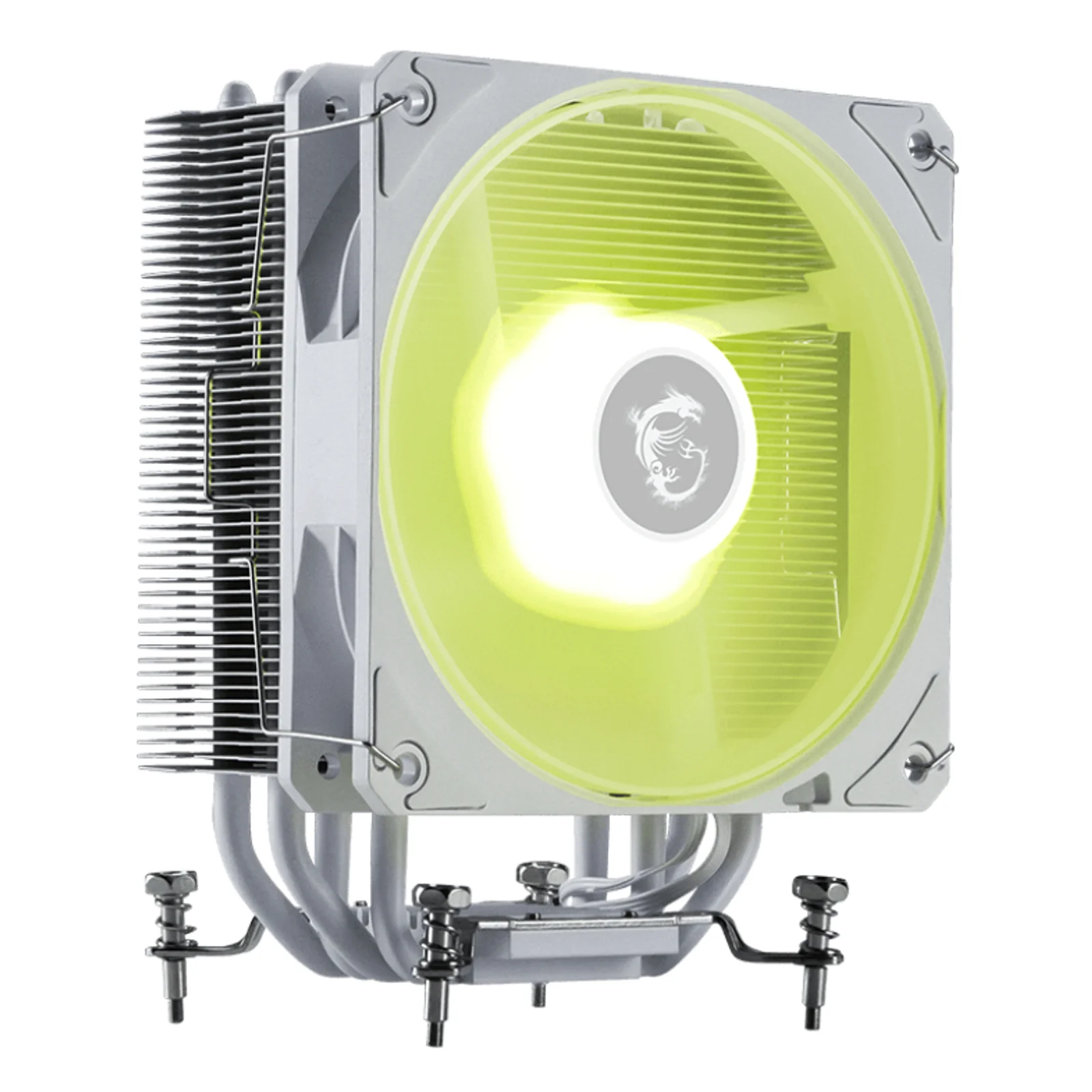 MSI MAG COREFROZR AA13 WHITE système de refroidissement d’ordinateur Processeur Refroidisseur hybride 12 cm Blanc 1 pièce(s)
