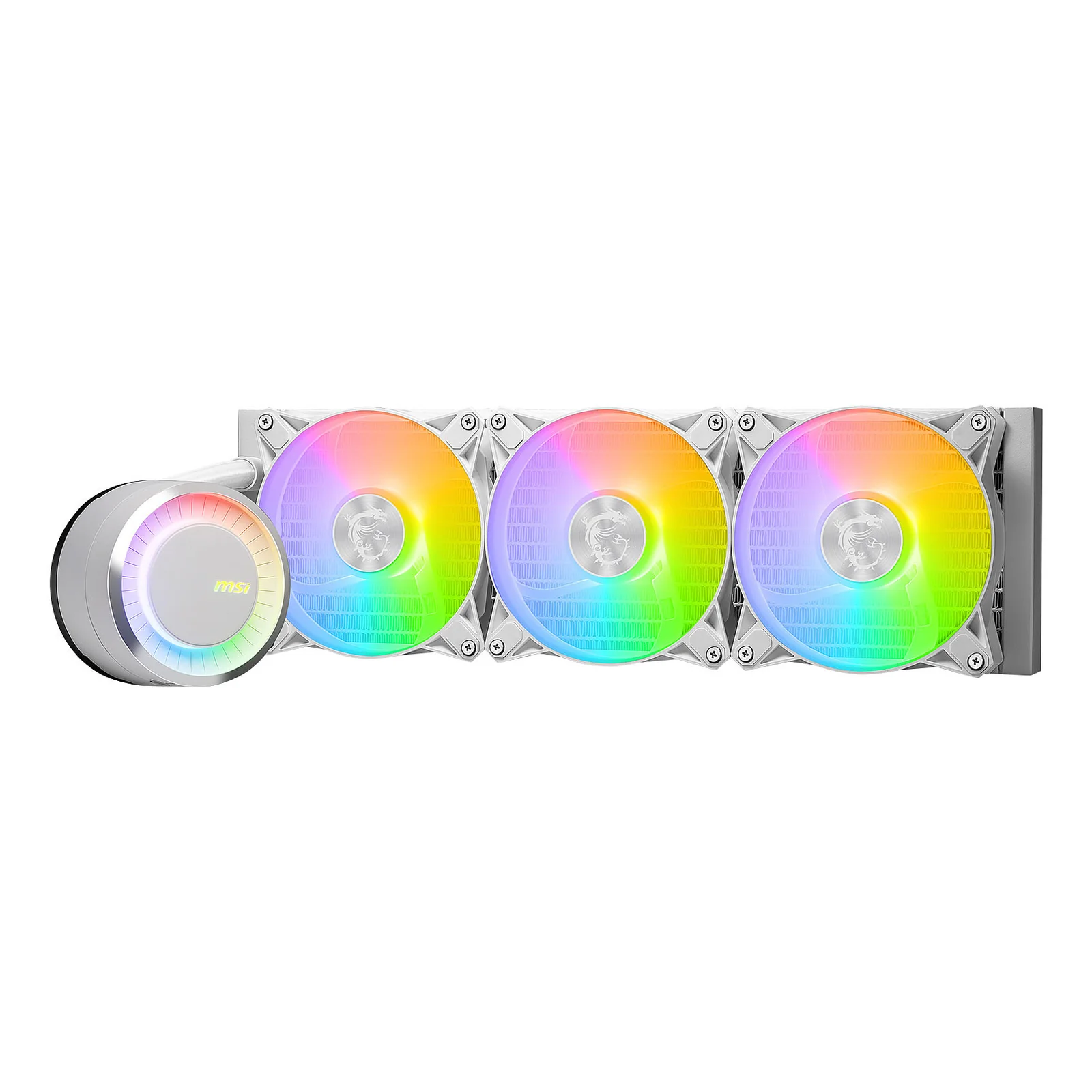 MSI MAG Coreliquid E360 White Carte-mère, Processeur Kit de refroidissement du liquide 12 cm Blanc