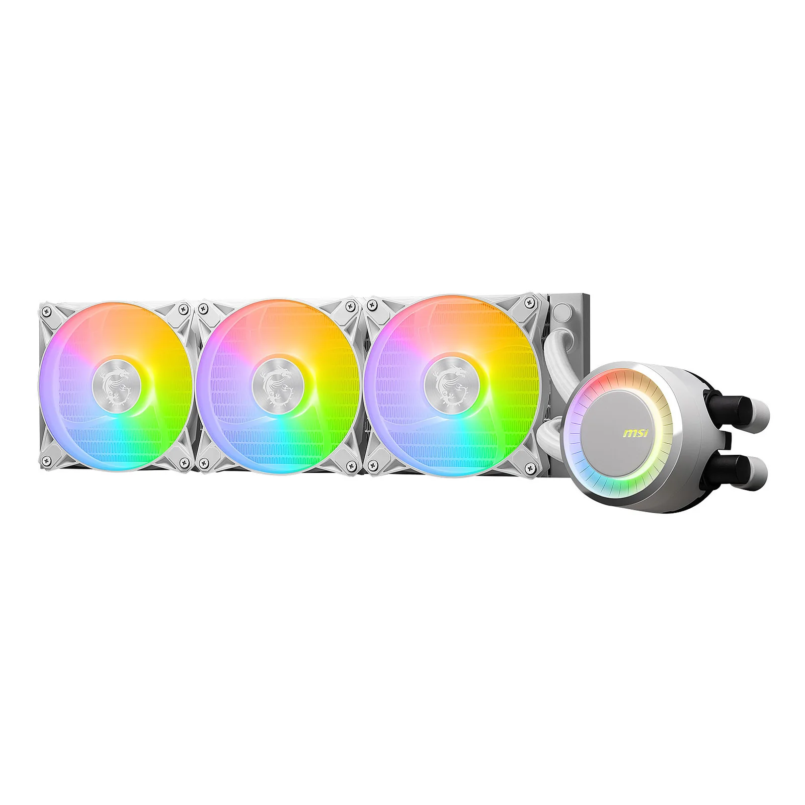 MSI MAG Coreliquid E360 White Carte-mère, Processeur Kit de refroidissement du liquide 12 cm Blanc