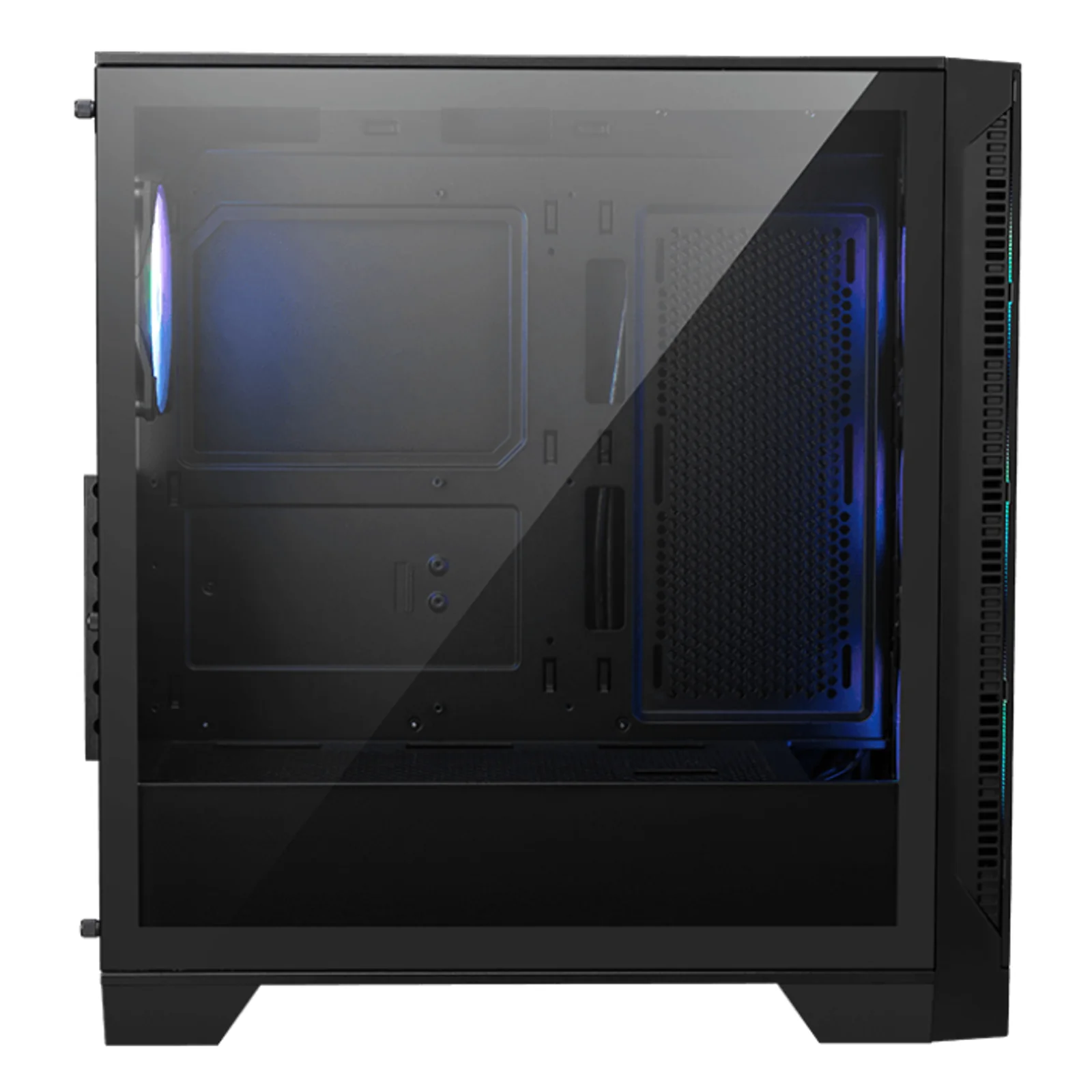 MSI MAG Forge 320R AIRFLOW Micro Tower Noir, Transparent