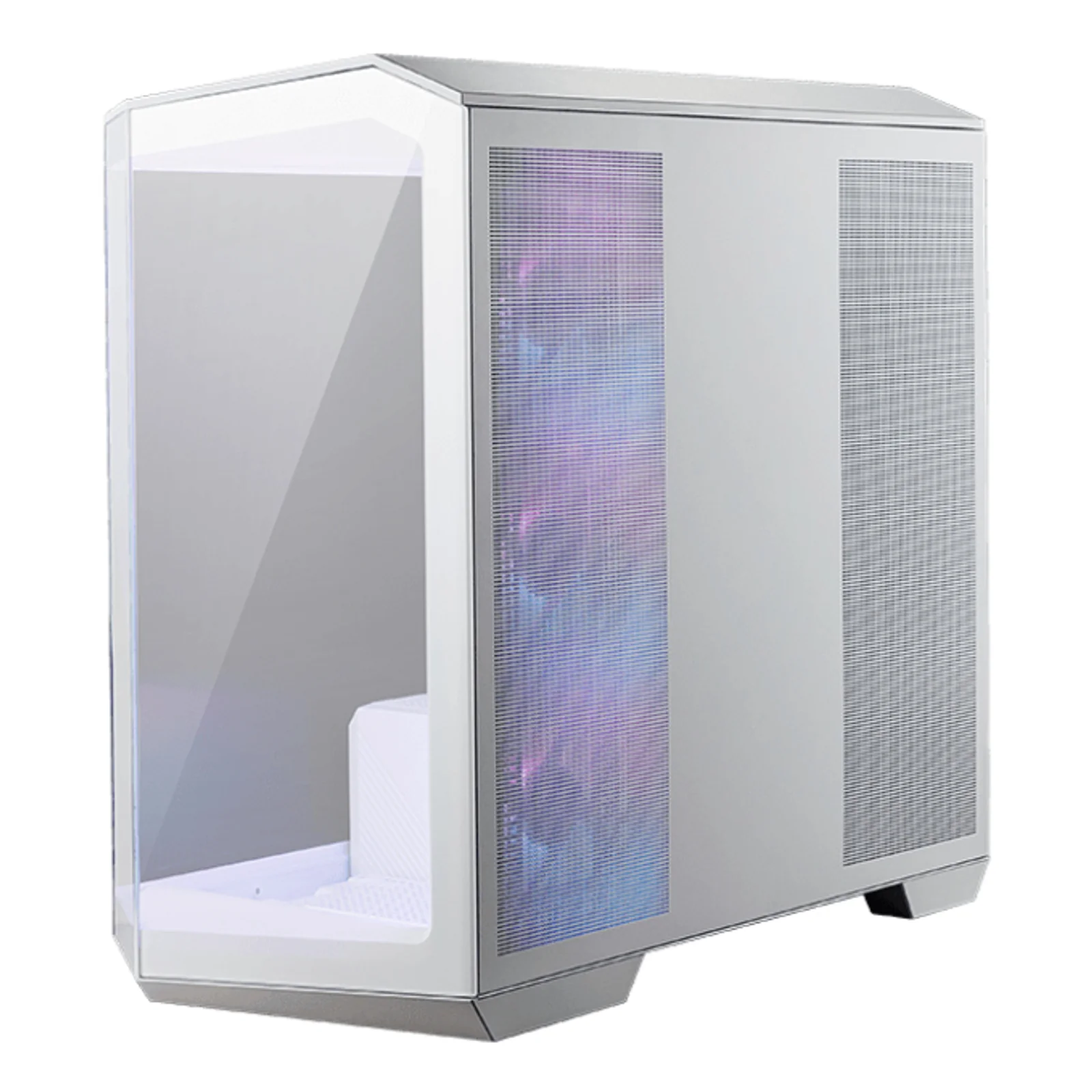 MSI MAG PANO M100R PZ Micro Tower Blanc