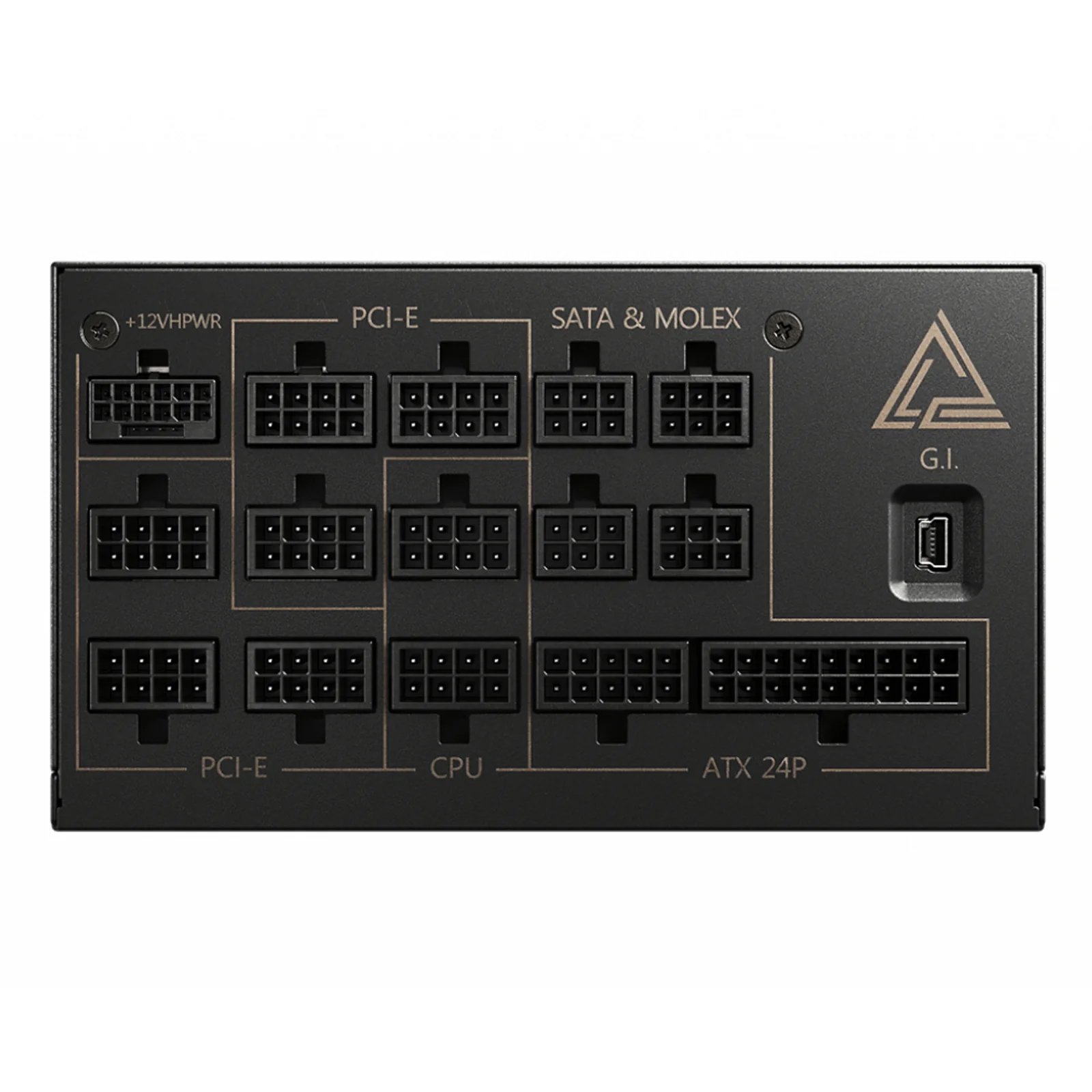 MSI MEG AI1300P PCIE5 unité d'alimentation d'énergie 1300 W 24-pin ATX ATX Noir
