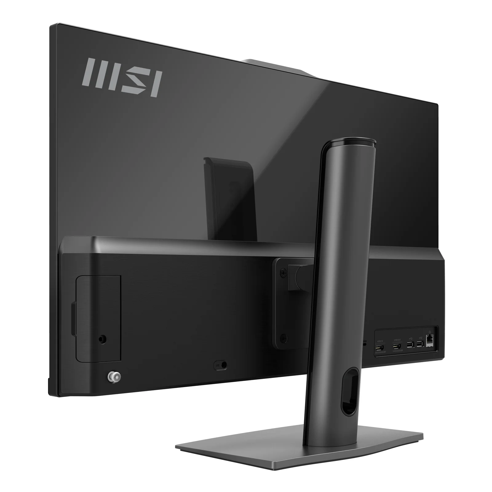MSI Modern AM272P 1M-1235AT PC tout en un/station de travail Intel Core 7 150U 68,6 cm (27") 1920 x 1080 pixels PC All-in-One 16 Go DDR5-SDRAM 1 To SSD Windows 11 Pro Wi-Fi 6E (802.11ax) Noir