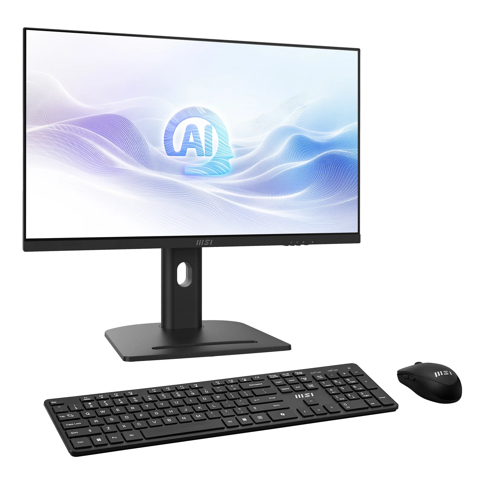 MSI Modern AM273QP AI 1UMG-221AT Intel Core Ultra 7 155H 68,6 cm (27") 2560 x 1440 pixels PC All-in-One 32 Go DDR5-SDRAM 1 To SSD Windows 11 Pro Wi-Fi 6E (802.11ax) Noir
