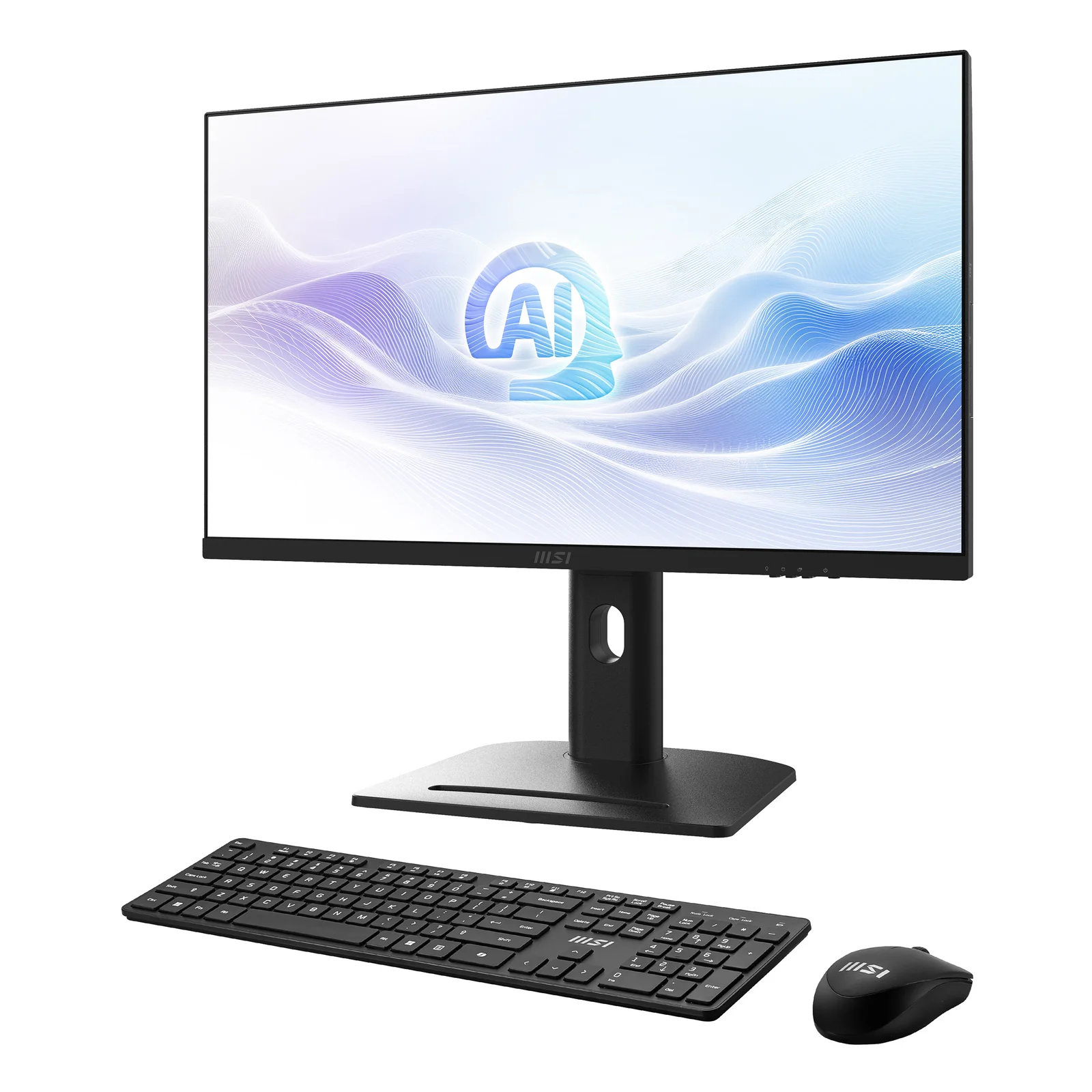 MSI Modern AM273QP AI 1UMG-221AT Intel Core Ultra 7 155H 68,6 cm (27") 2560 x 1440 pixels PC All-in-One 32 Go DDR5-SDRAM 1 To SSD Windows 11 Pro Wi-Fi 6E (802.11ax) Noir