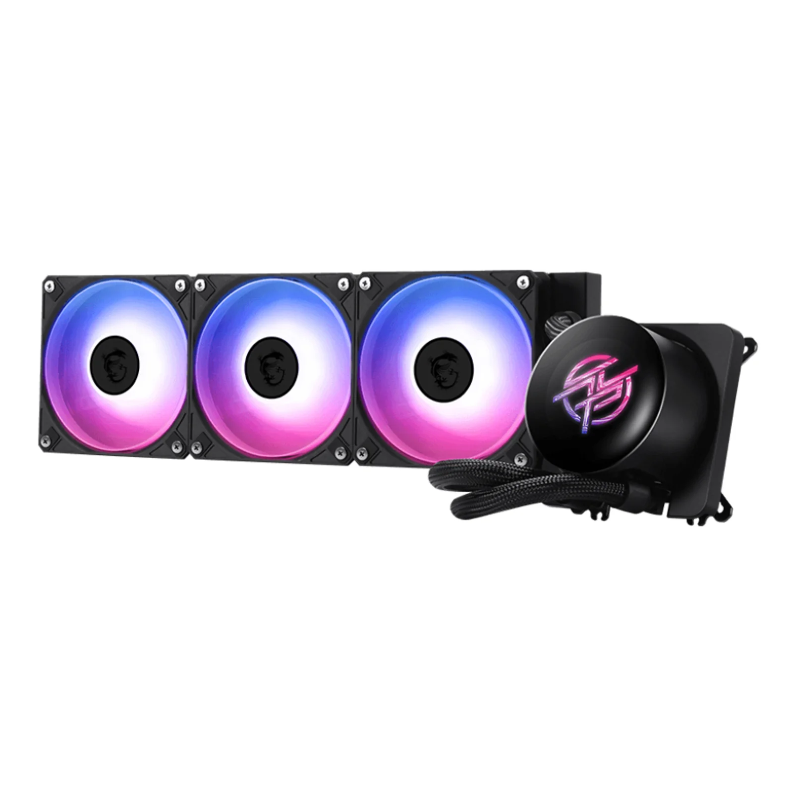 MPG CORELIQUID P13 système de refroidissement d’ordinateur Processeur Refroidisseur de liquide tout-en-un 12 cm Noir 1 pièce(s)
