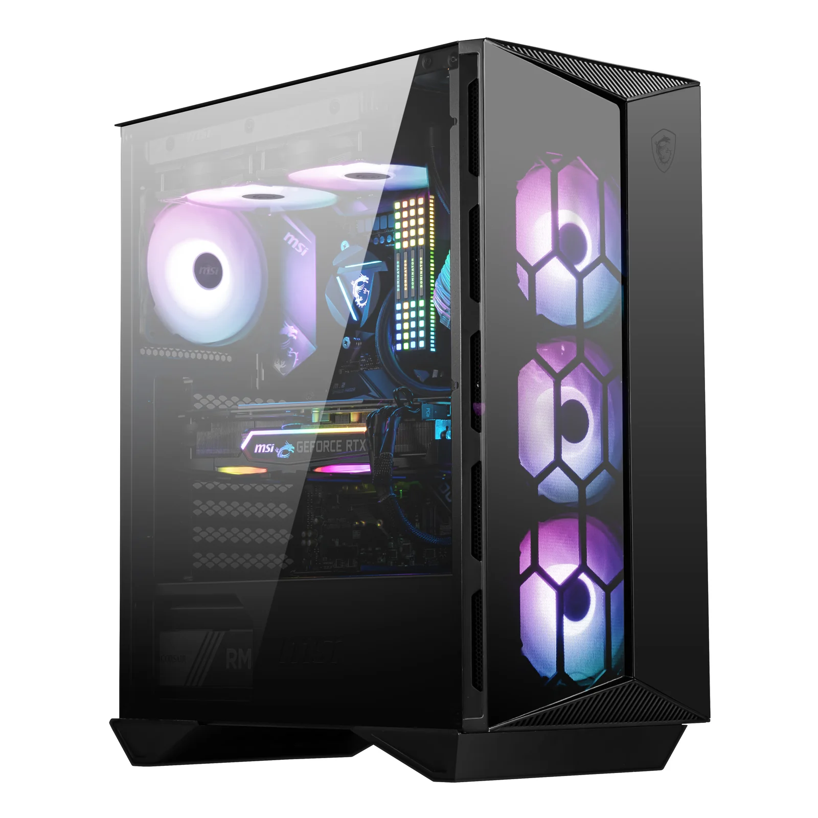 MPG GUNGNIR 110R unité centrale Midi Tower Noir