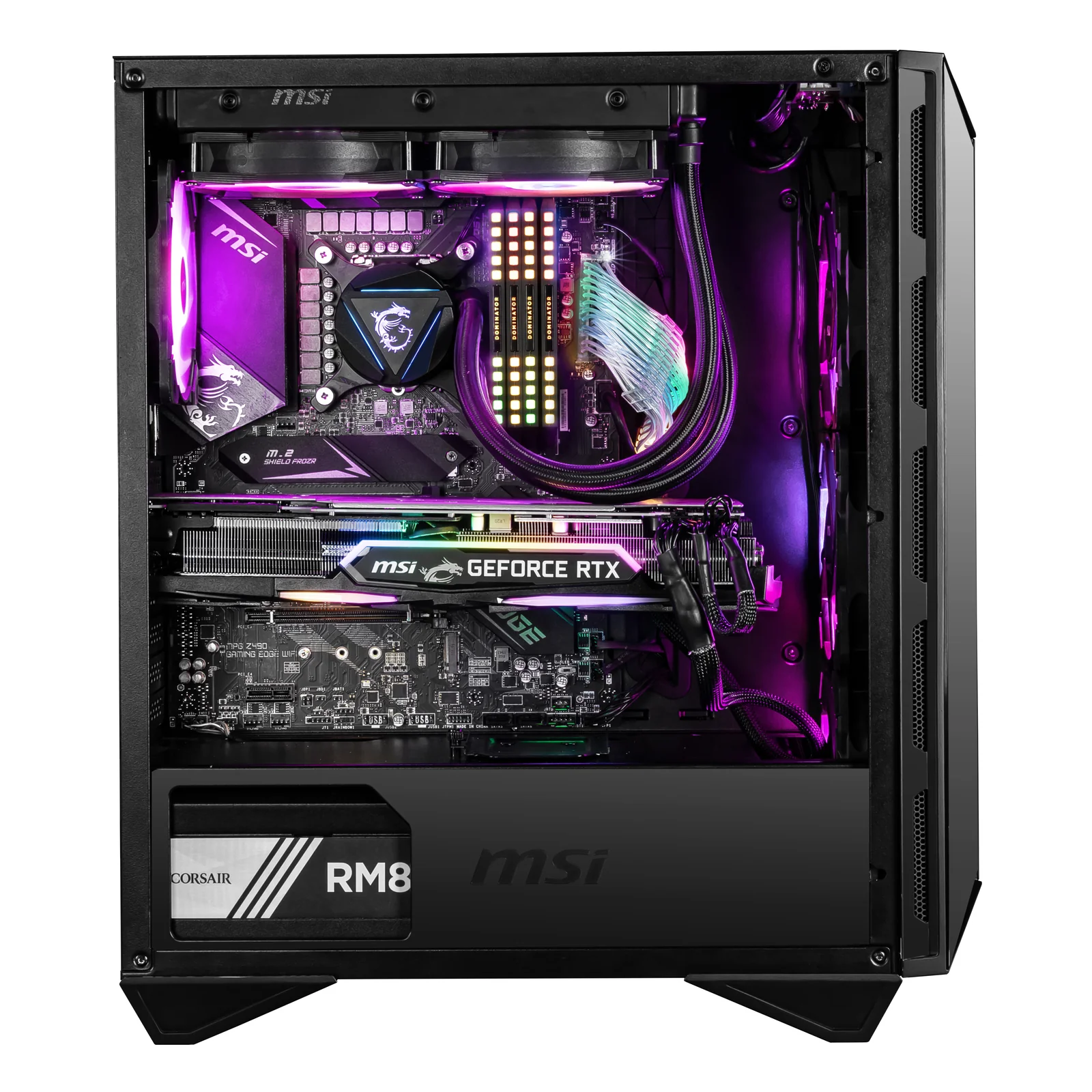 MSI MPG GUNGNIR 110R unité centrale Midi Tower Noir