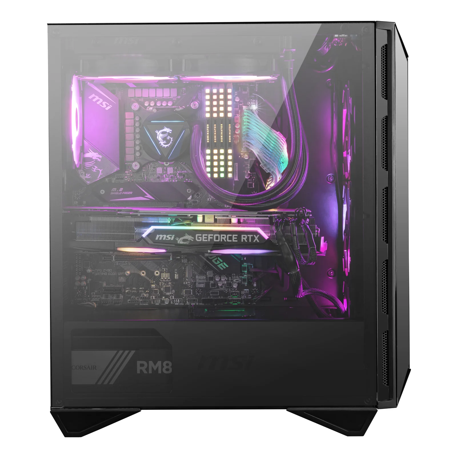 MSI MPG GUNGNIR 110R unité centrale Midi Tower Noir