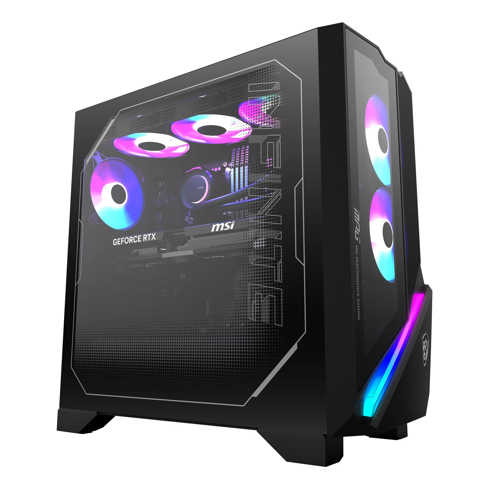 MSI MPG Infinite X3 AI 2NVV7-055EU Intel Core Ultra 7 265K 32 Go DDR5-SDRAM 1 To SSD NVIDIA GeForce RTX 5080 Windows 11 Home Bureau PC Noir