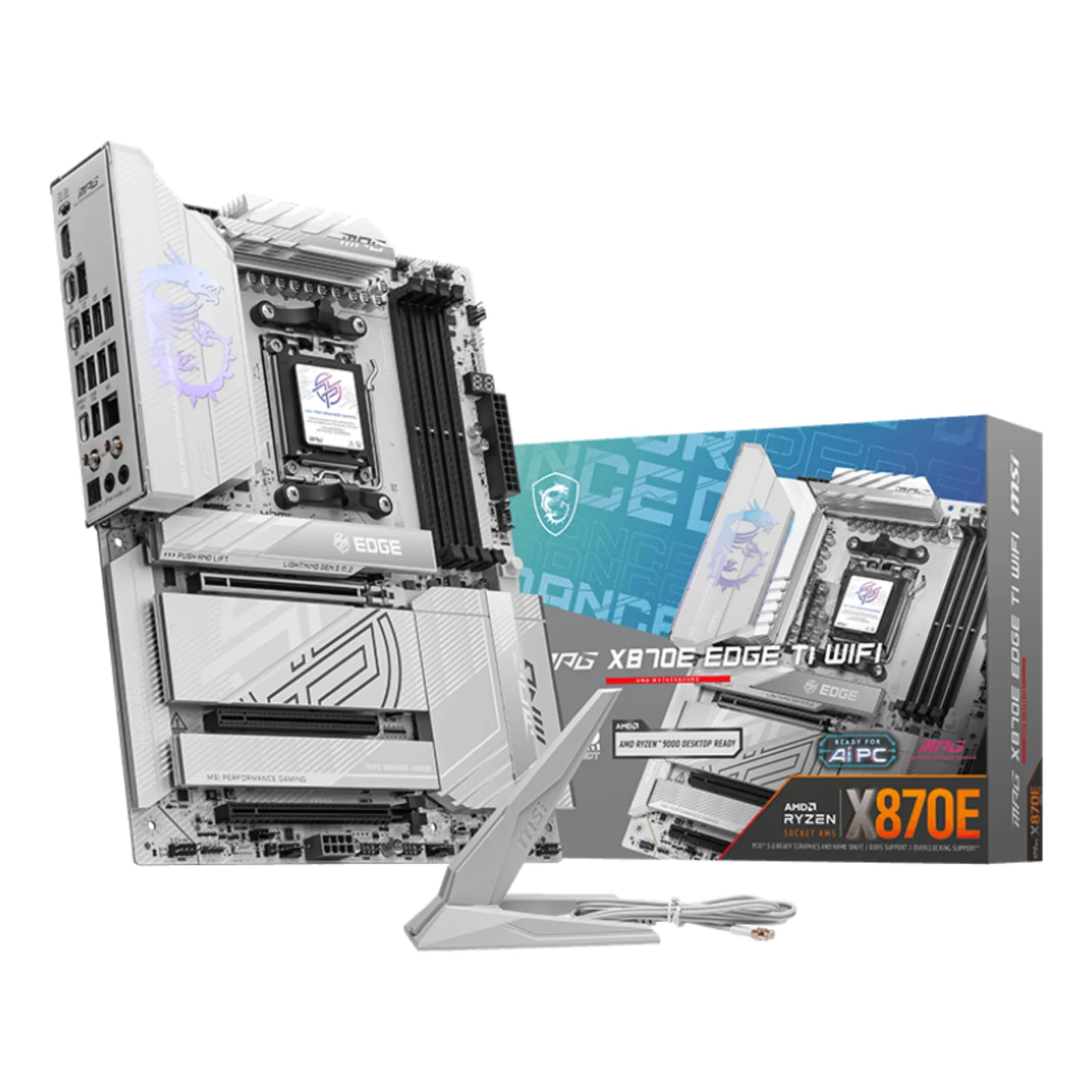 MPG X870E EDGE TI WIFI carte mère AMD X870E Emplacement AM5 ATX