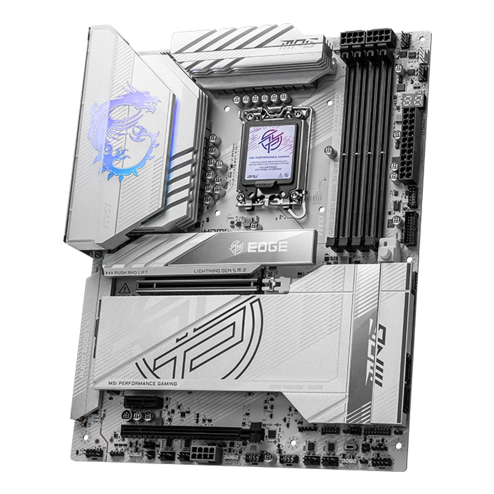MSI MPG Z890 EDGE TI WIFI carte mère Intel Z890 LGA 1851 (Socket V1) ATX