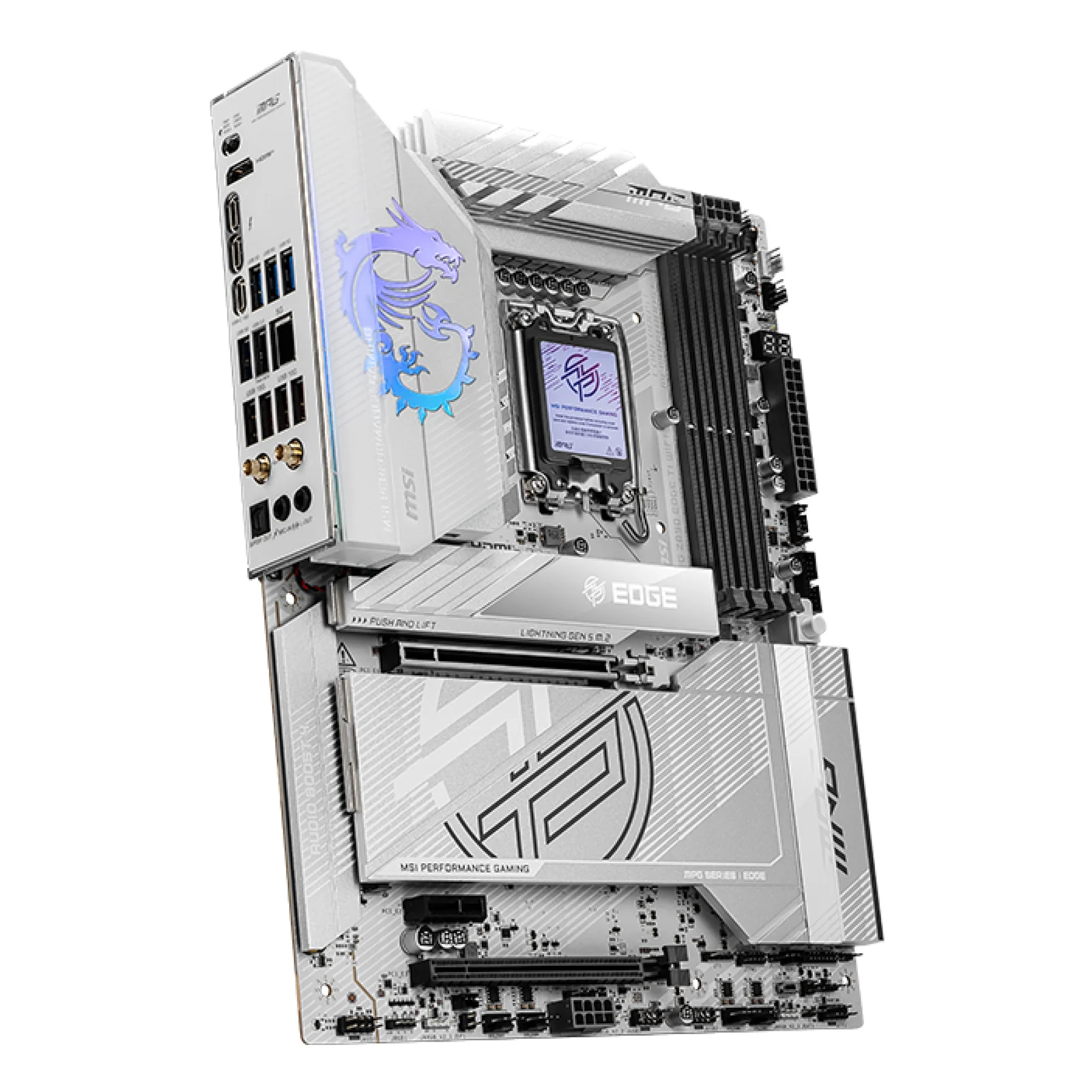 MSI MPG Z890 EDGE TI WIFI carte mère Intel Z890 LGA 1851 (Socket V1) ATX
