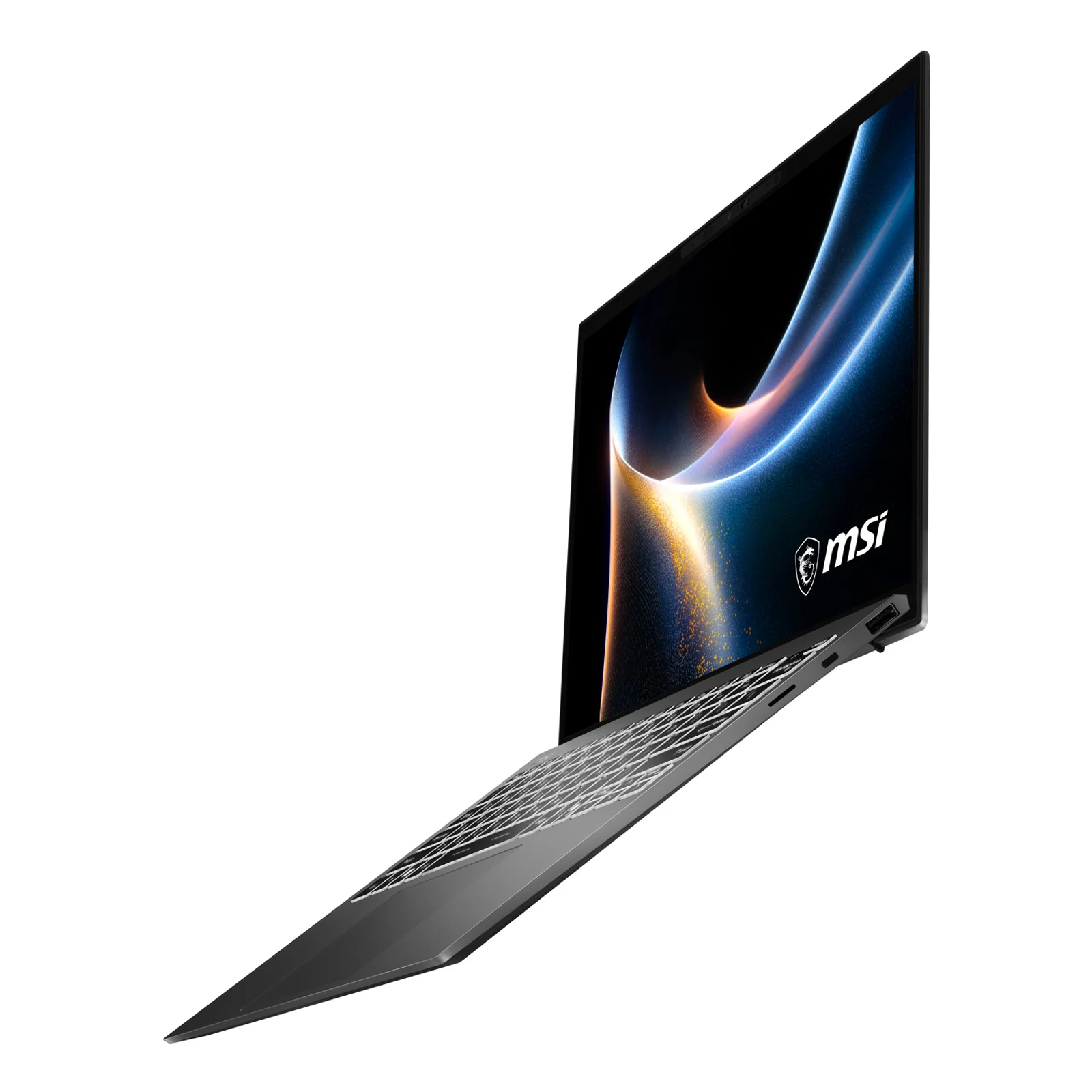 MSI Prestige 13 AI+ A3MG-001FR Copilot+ PC Intel Core Ultra 9 386H Ordinateur portable 33,8 cm (13.3") 2.8K 32 Go LPDDR5x-SDRAM 1 To SSD Wi-Fi 7 (802.11be) Windows 11 Home Français Gris