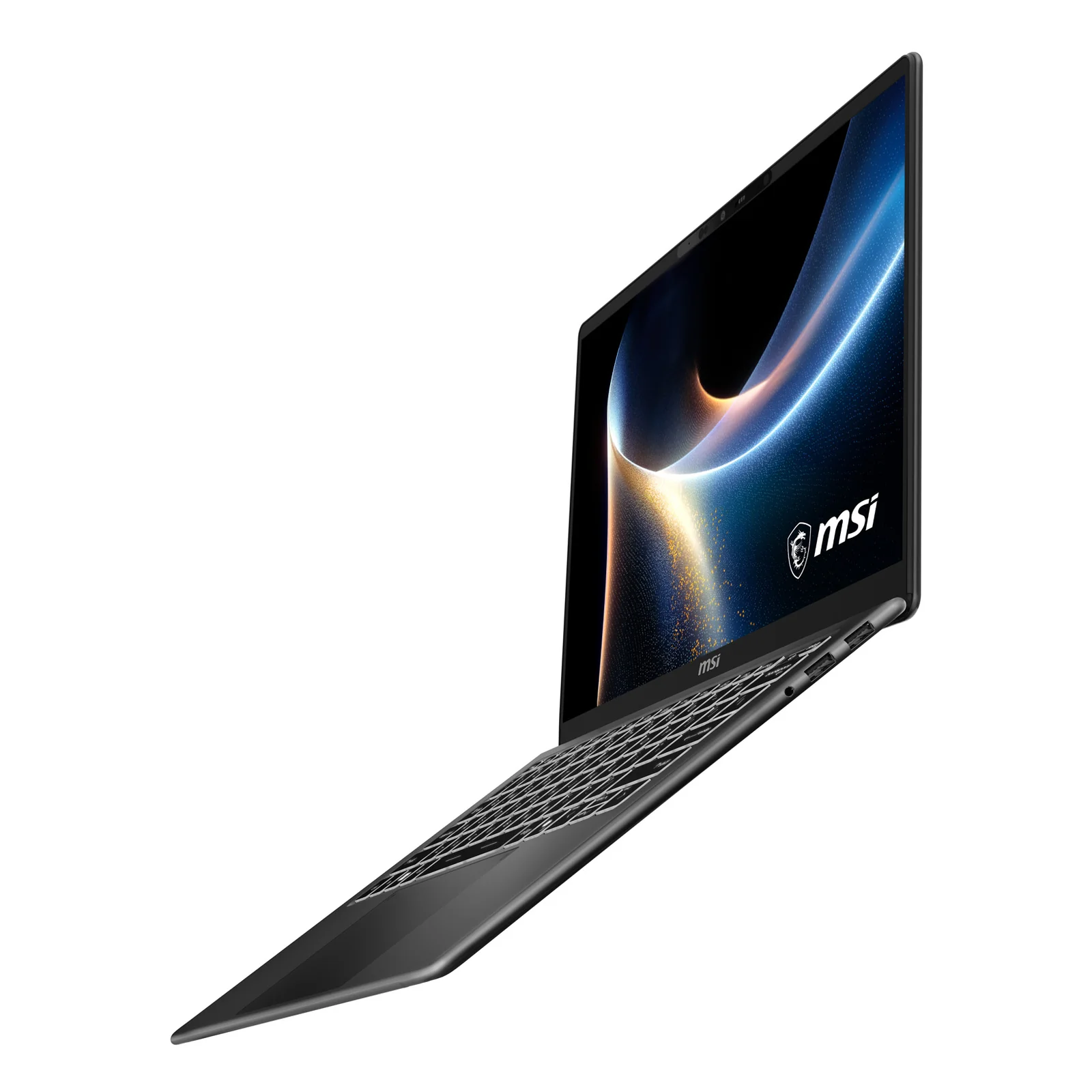 MSI Prestige 14 AI+ D3MG-016FR Copilot+ PC Intel Core Ultra 9 386H Ordinateur portable 35,6 cm (14") Full HD+ 32 Go LPDDR5x-SDRAM 1 To SSD Wi-Fi 7 (802.11be) Windows 11 Home Français Gris