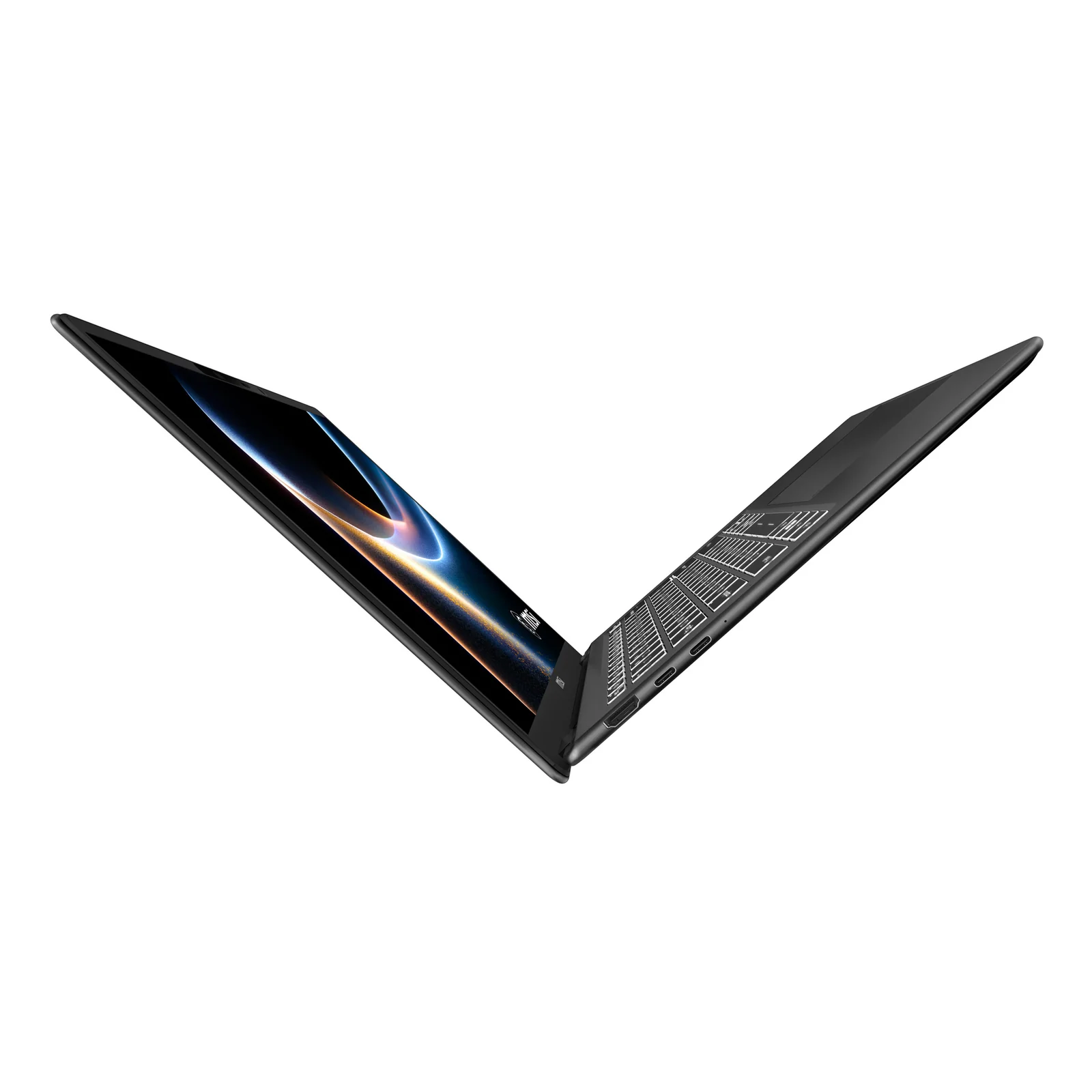 MSI Prestige 14 AI+ D3MG-016FR Copilot+ PC Intel Core Ultra 9 386H Ordinateur portable 35,6 cm (14") Full HD+ 32 Go LPDDR5x-SDRAM 1 To SSD Wi-Fi 7 (802.11be) Windows 11 Home Français Gris
