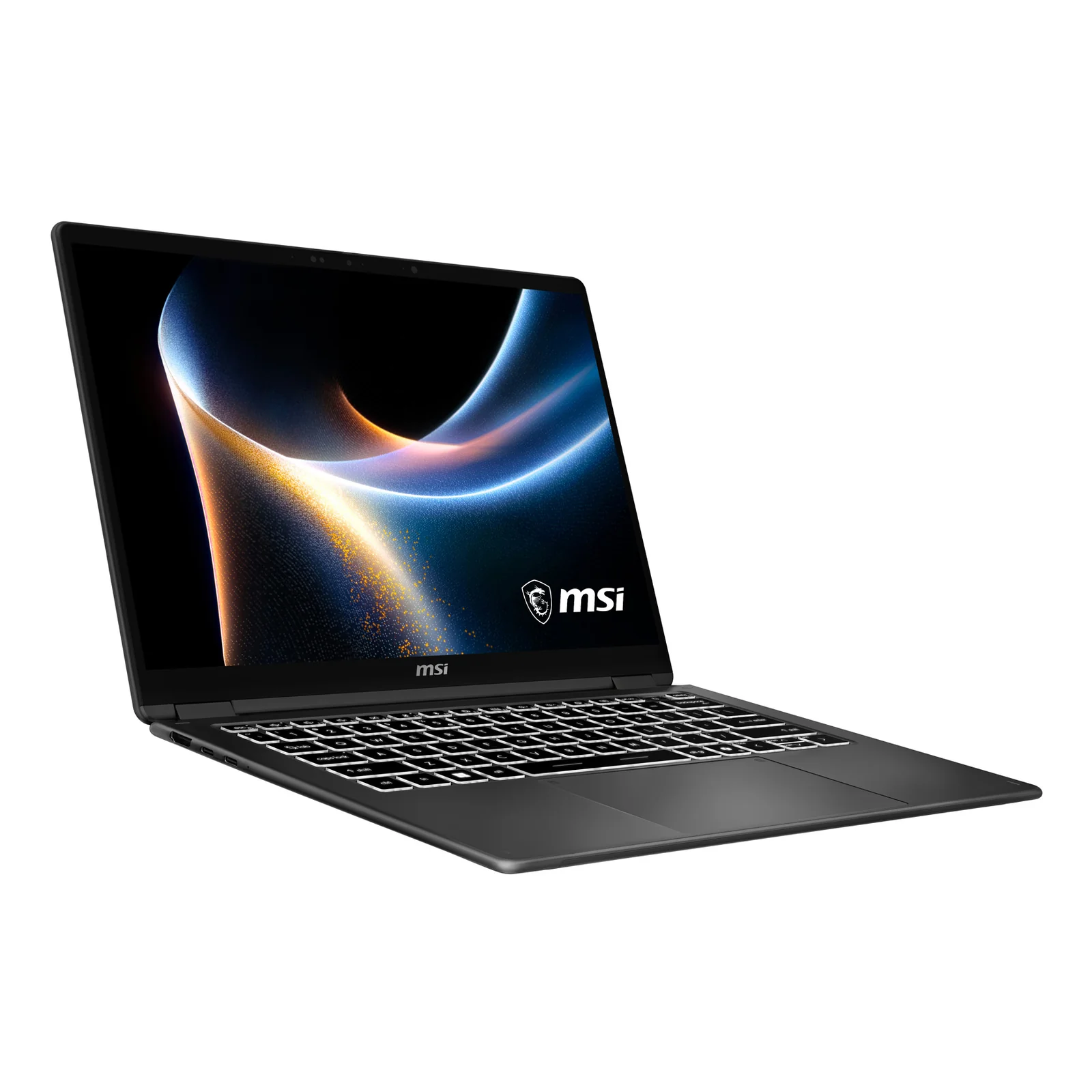 MSI Prestige 14 Flip AI+ D3MTG-013FR Copilot+ PC Intel Core Ultra 9 386H Hybride (2-en-1) 35,6 cm (14") Écran tactile Full HD+ 32 Go LPDDR5x-SDRAM 2 To SSD Wi-Fi 7 (802.11be) Windows 11 Home Français Gris