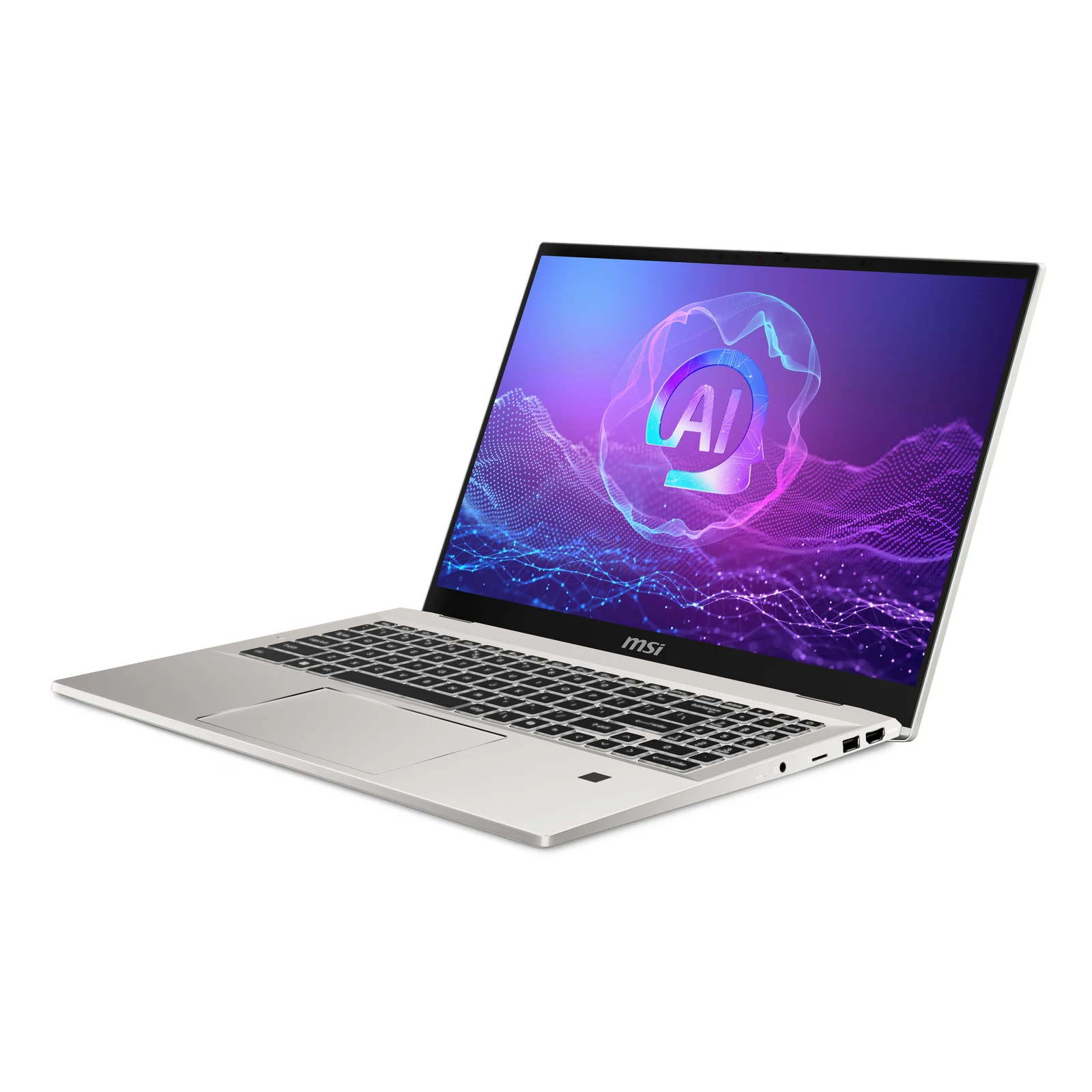 MSI Prestige A16 Al+A3HMG-036 AMD Ryzen AI 9 365 Ordinateur portable 40,6 cm (16") Quad HD+ 32 Go LPDDR5x-SDRAM 1 To SSD Wi-Fi 7 (802.11be) Windows 11 Home Argent