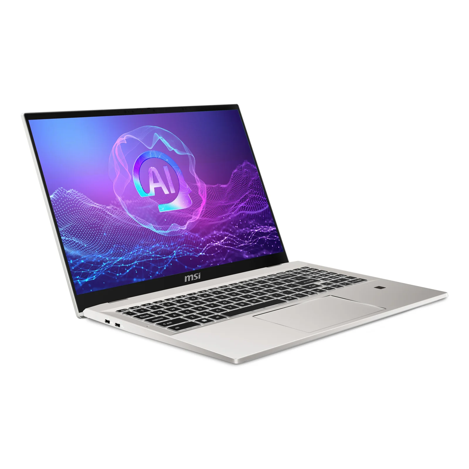 MSI Prestige A16 Al+A3HMG-036 AMD Ryzen AI 9 365 Ordinateur portable 40,6 cm (16") Quad HD+ 32 Go LPDDR5x-SDRAM 1 To SSD Wi-Fi 7 (802.11be) Windows 11 Home Argent