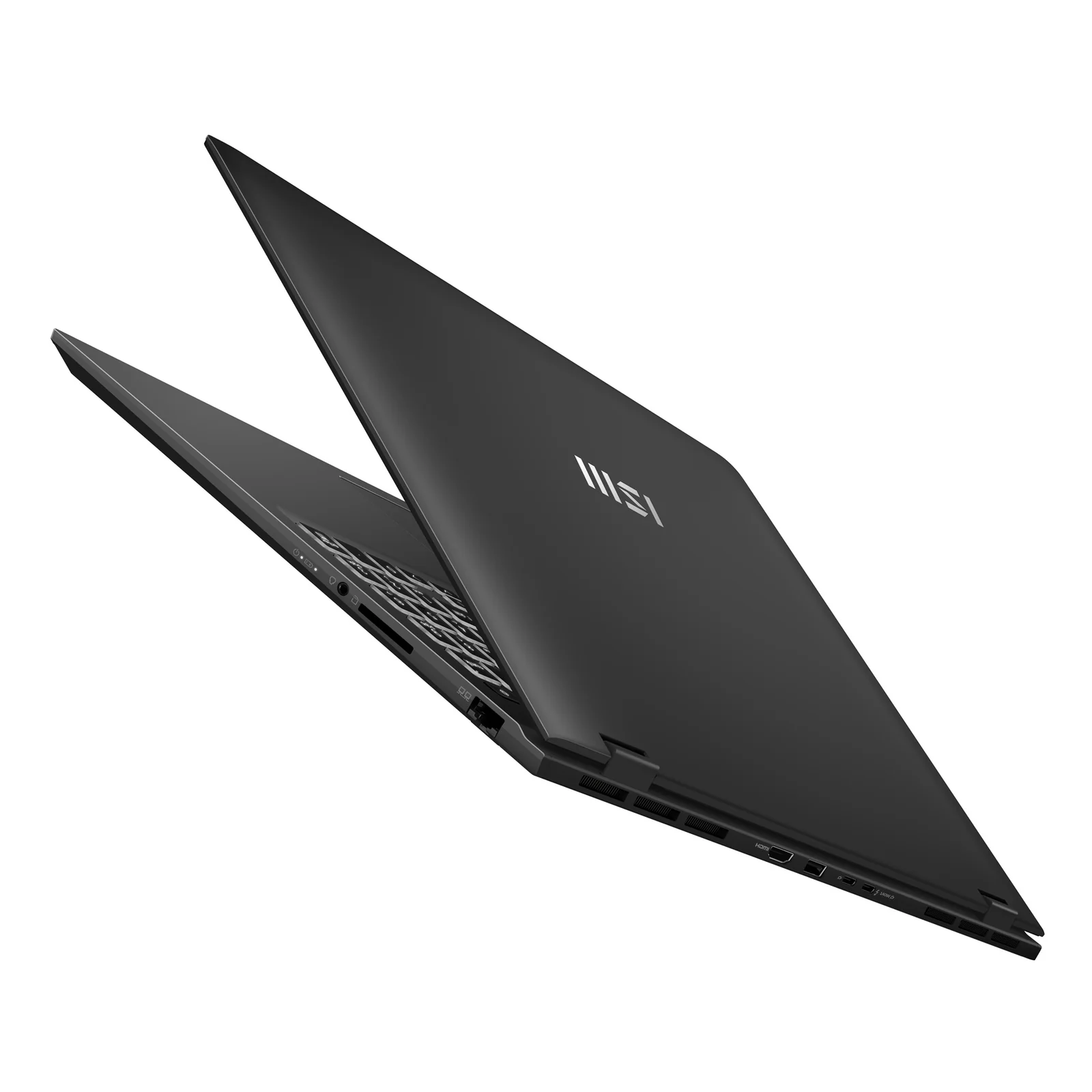 MSI PrestigePro 16 AI B2HVEG-259FR Intel Core Ultra 9 285H Ordinateur portable 40,6 cm (16") UHD+ 32 Go LPDDR5x-SDRAM 1 To SSD NVIDIA GeForce RTX 4050 Wi-Fi 7 (802.11be) Windows 11 Pro Français Gris