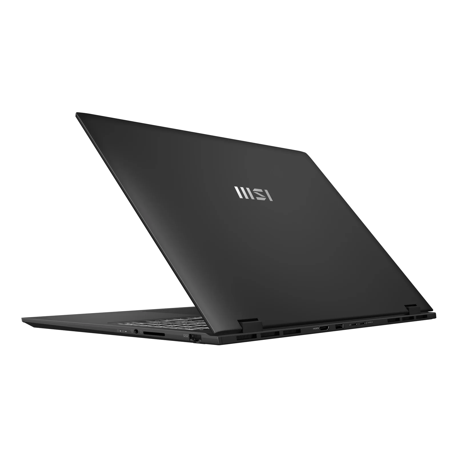 MSI PrestigePro 16 AI B2HVEG-259FR Intel Core Ultra 9 285H Ordinateur portable 40,6 cm (16") UHD+ 32 Go LPDDR5x-SDRAM 1 To SSD NVIDIA GeForce RTX 4050 Wi-Fi 7 (802.11be) Windows 11 Pro Français Gris