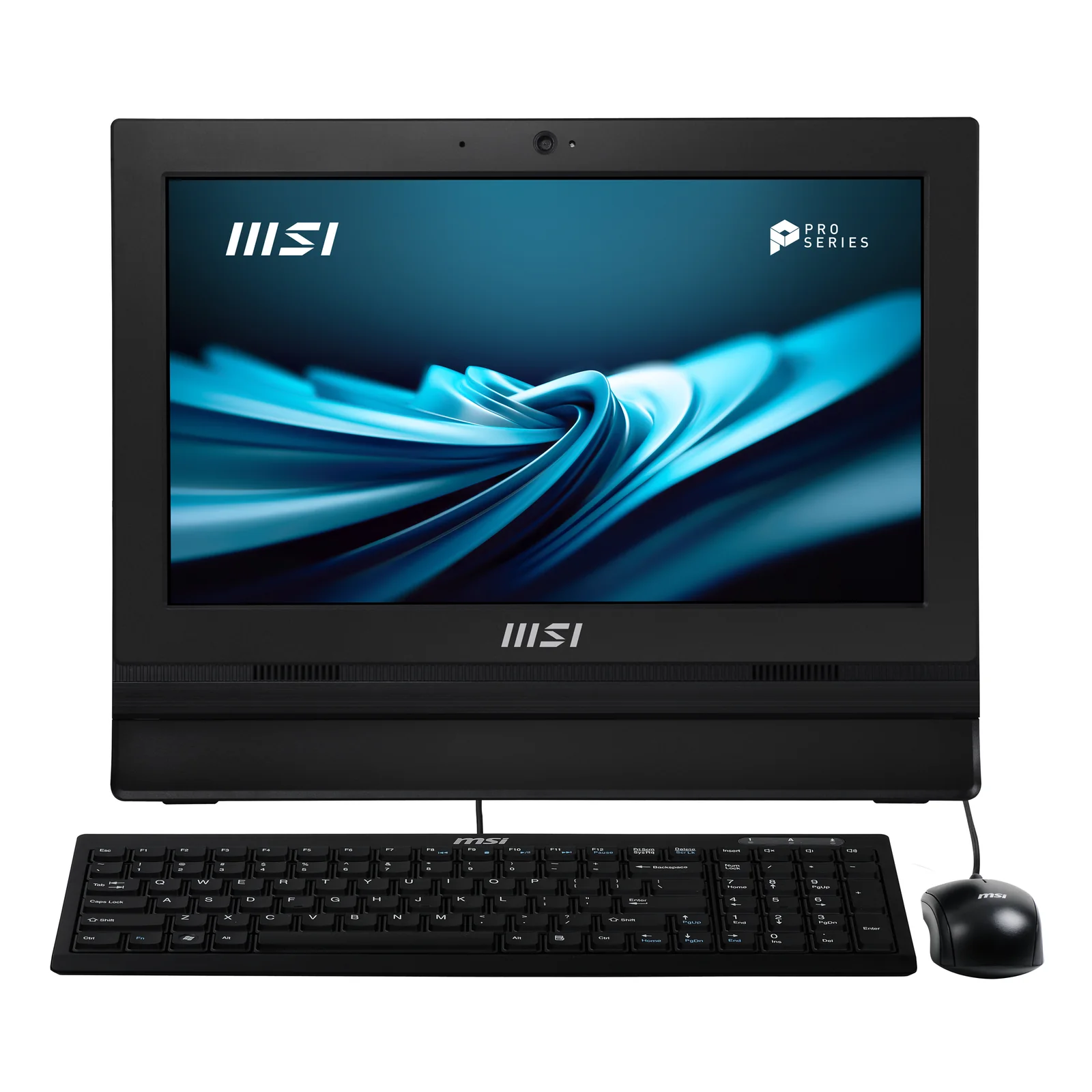 MSI Pro AP162T ADL-042XEU PC tout en un/station de travail Intel® N N100 39,6 cm (15.6") 1920 x 1080 pixels Écran tactile PC All-in-One 8 Go DDR4-SDRAM 256 Go SSD Wi-Fi 6E (802.11ax) Noir