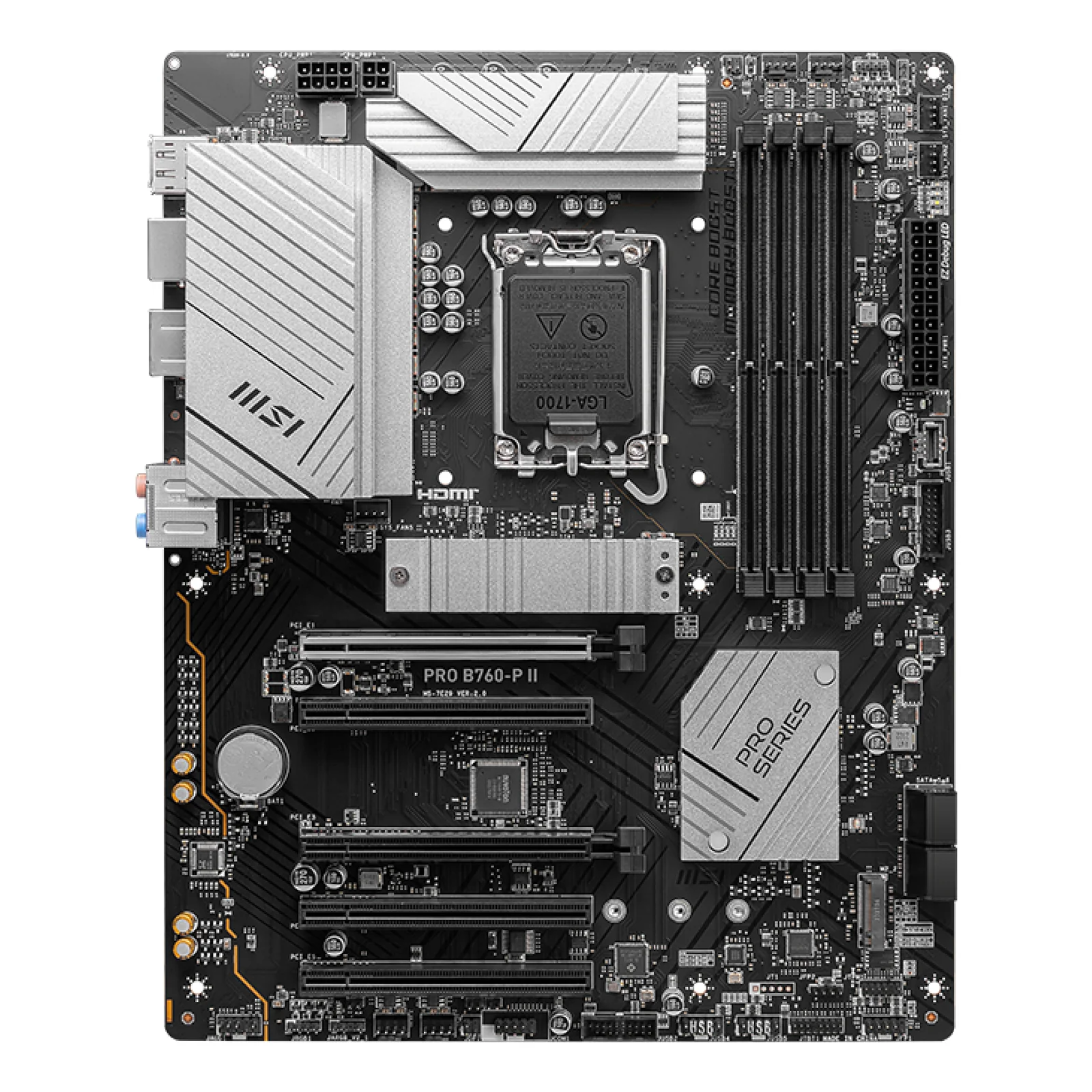 MSI PRO B760-P II carte mère Intel B760 LGA 1700 ATX
