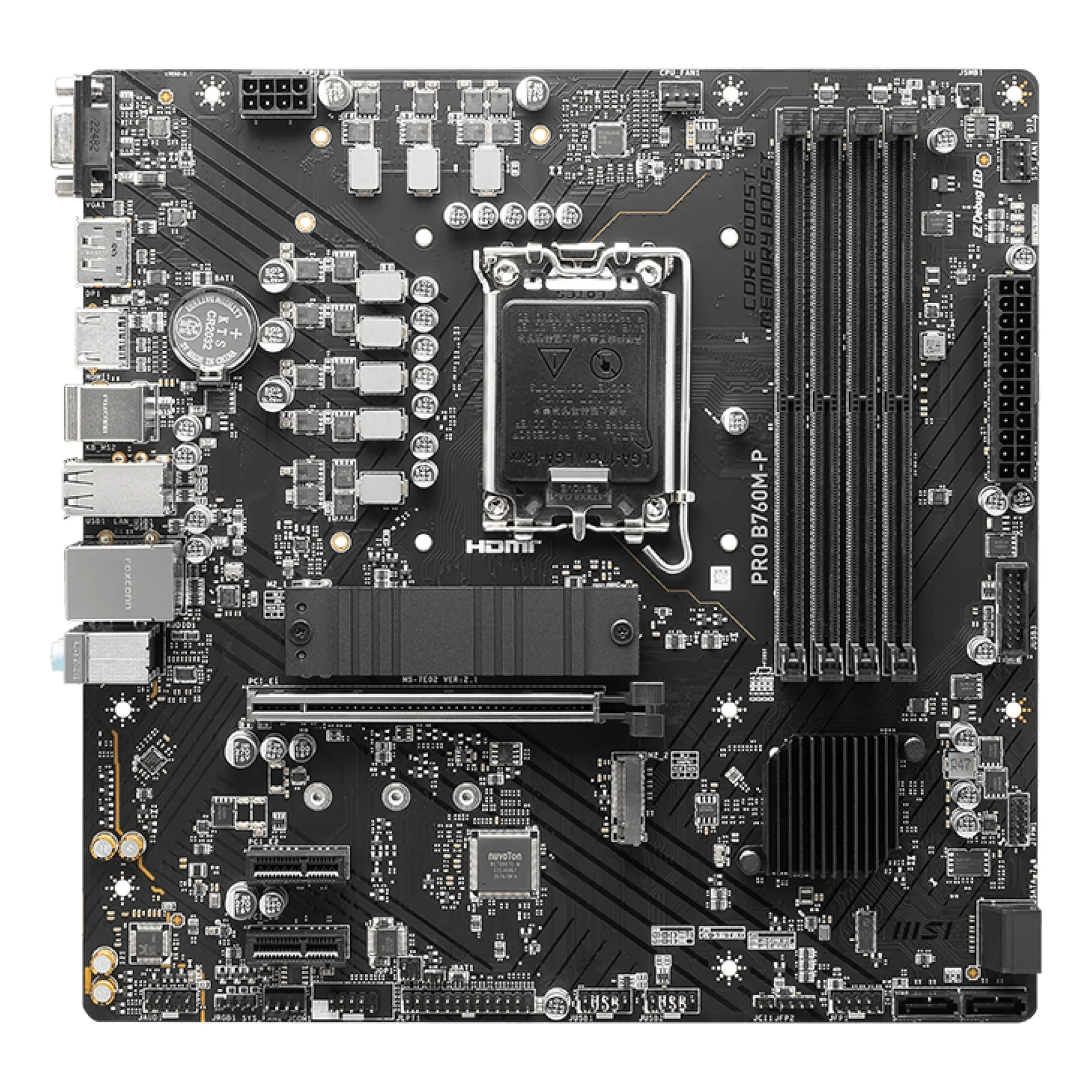 MSI PRO B760M-P carte mère Intel B760 LGA 1700 micro ATX