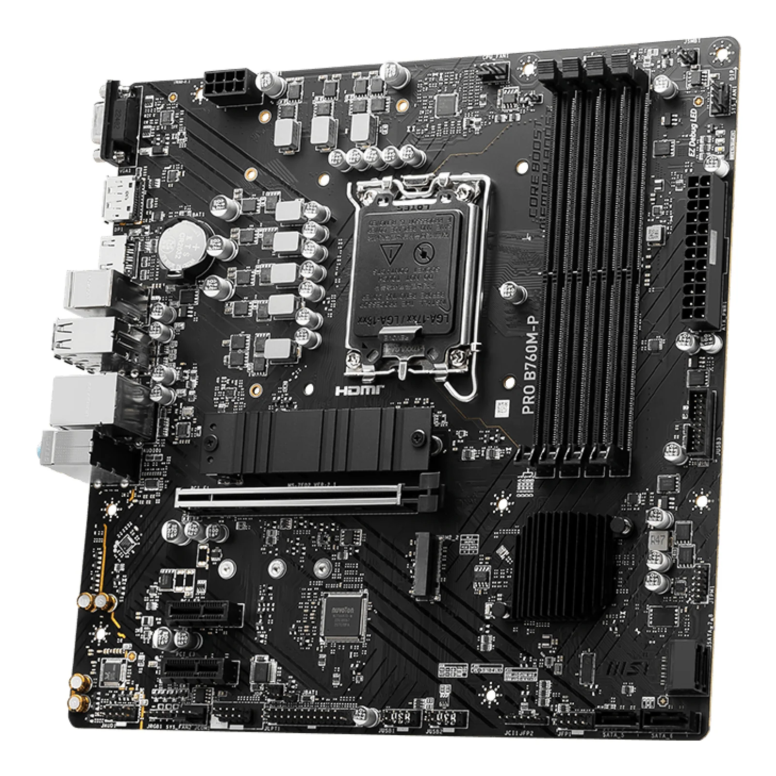 MSI PRO B760M-P carte mère Intel B760 LGA 1700 micro ATX