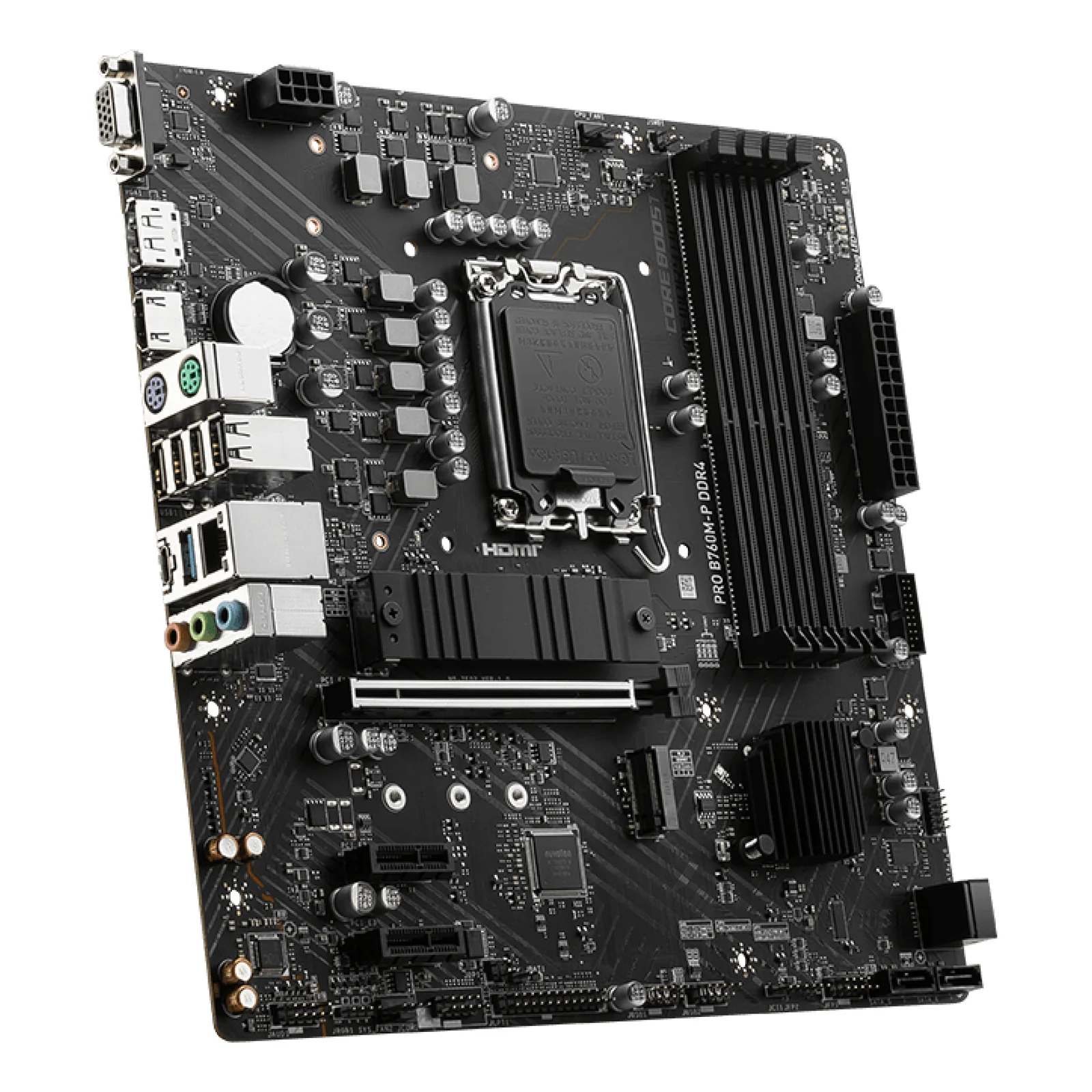 MSI PRO B760M-P DDR4 carte mère Intel B760 LGA 1700 micro ATX