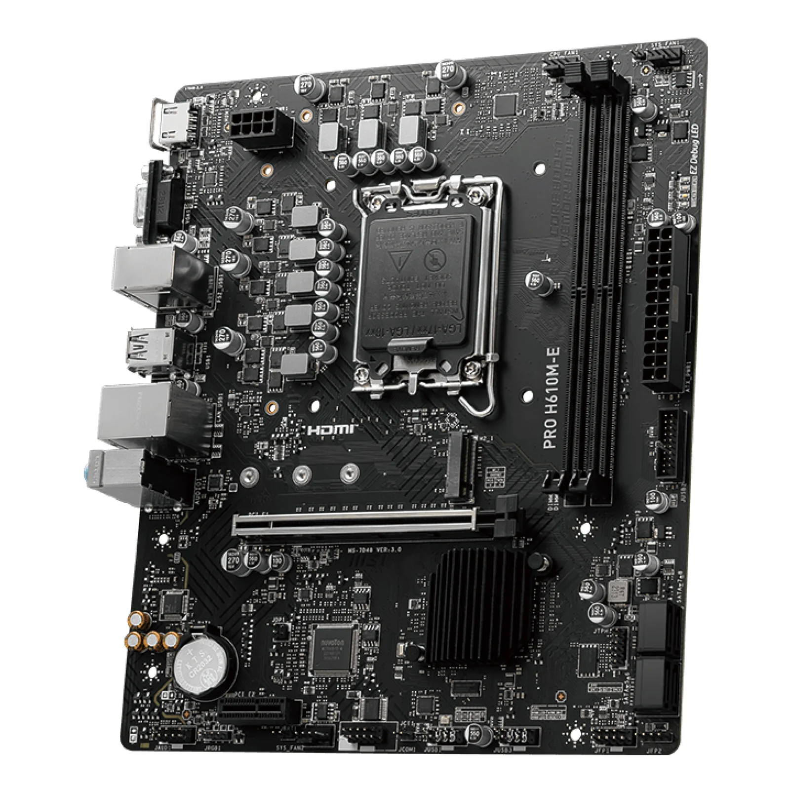 MSI PRO H610M-E carte mère Intel H610 LGA 1700 micro ATX