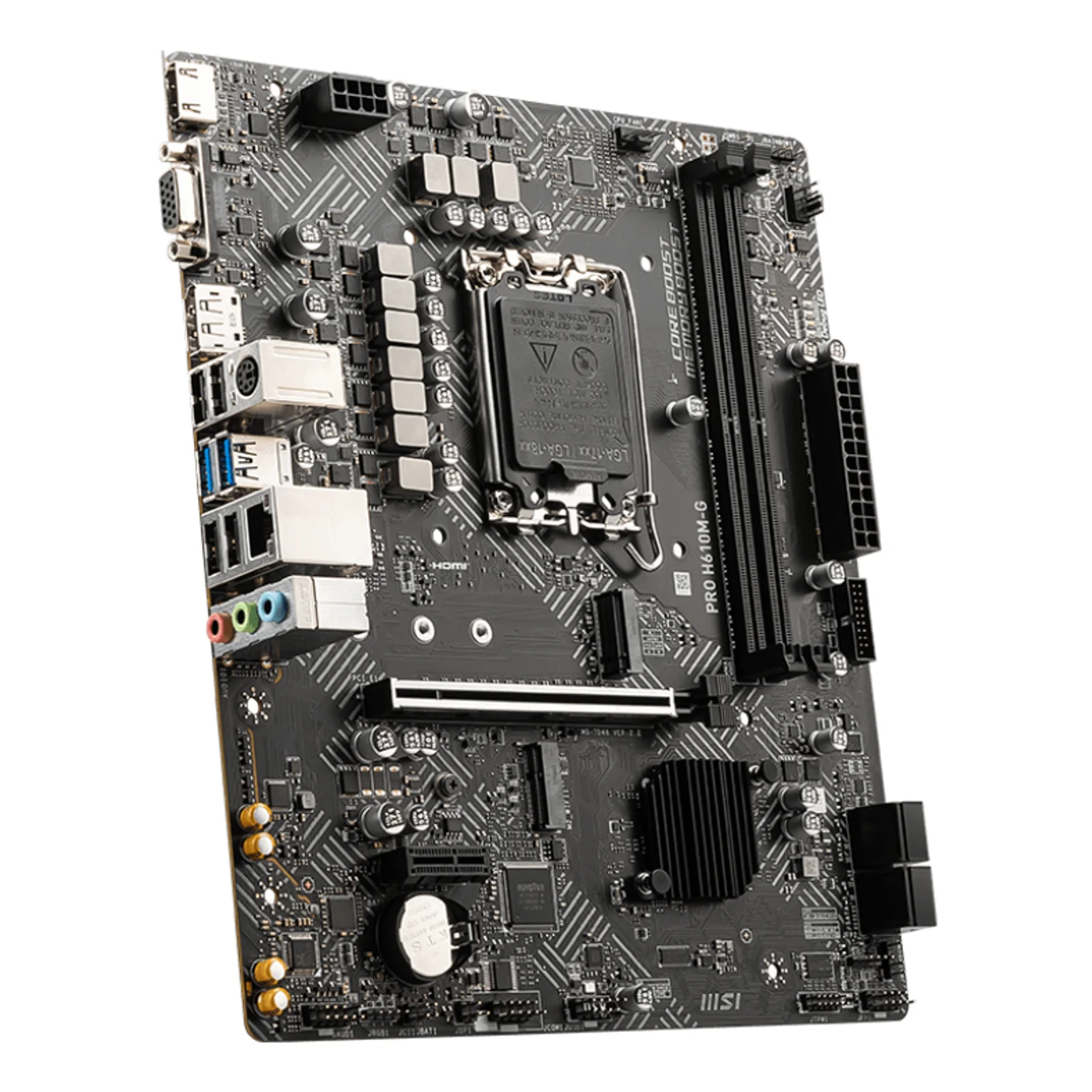 MSI PRO H610M-G carte mère Intel H610 LGA 1700 micro ATX