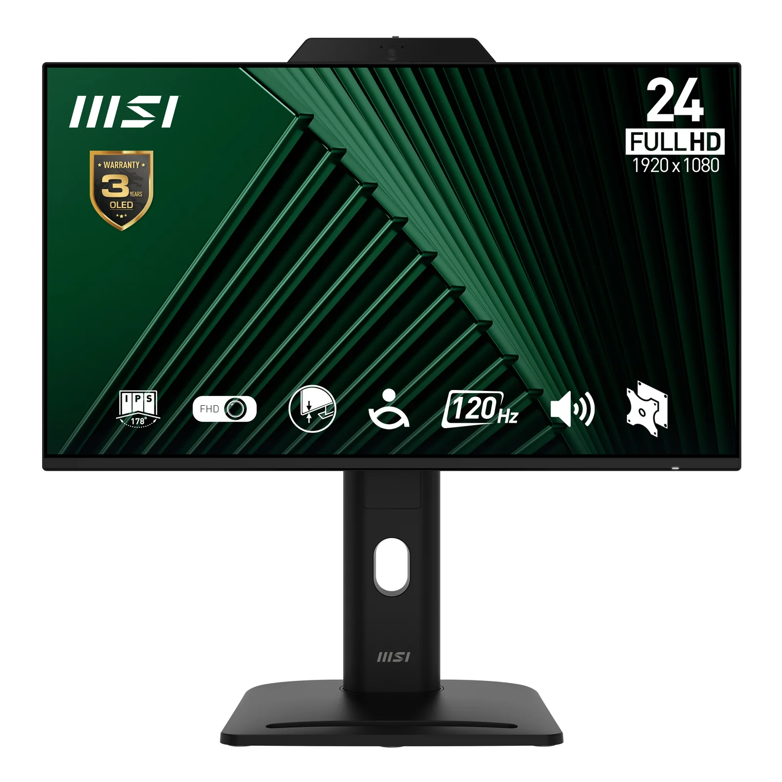 Pro MP242PMGDE écran plat de PC 60,5 cm (23.8") 1920 x 1080 pixels Full HD LCD Noir