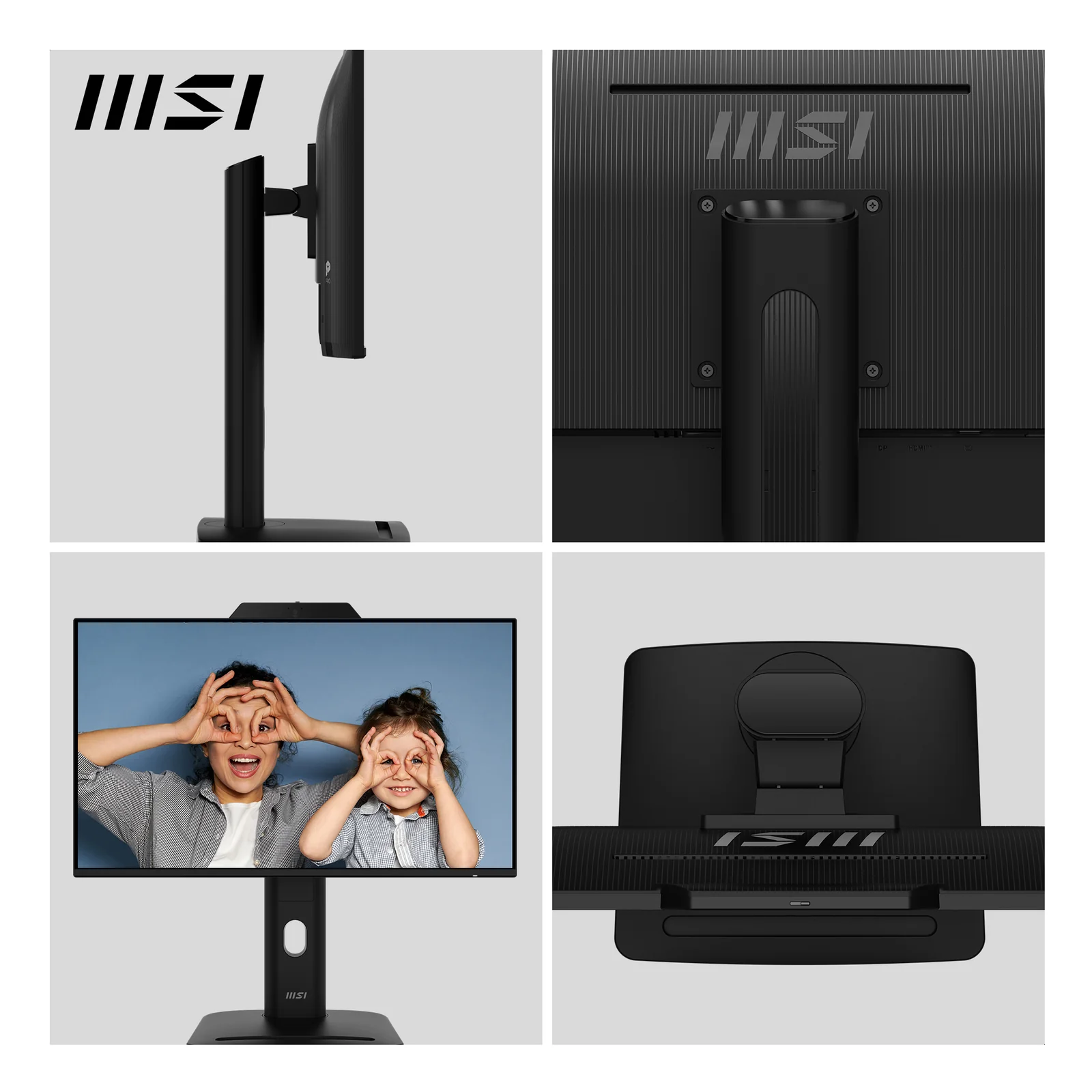 MSI Pro MP242PMGDE écran plat de PC 60,5 cm (23.8") 1920 x 1080 pixels Full HD LCD Noir