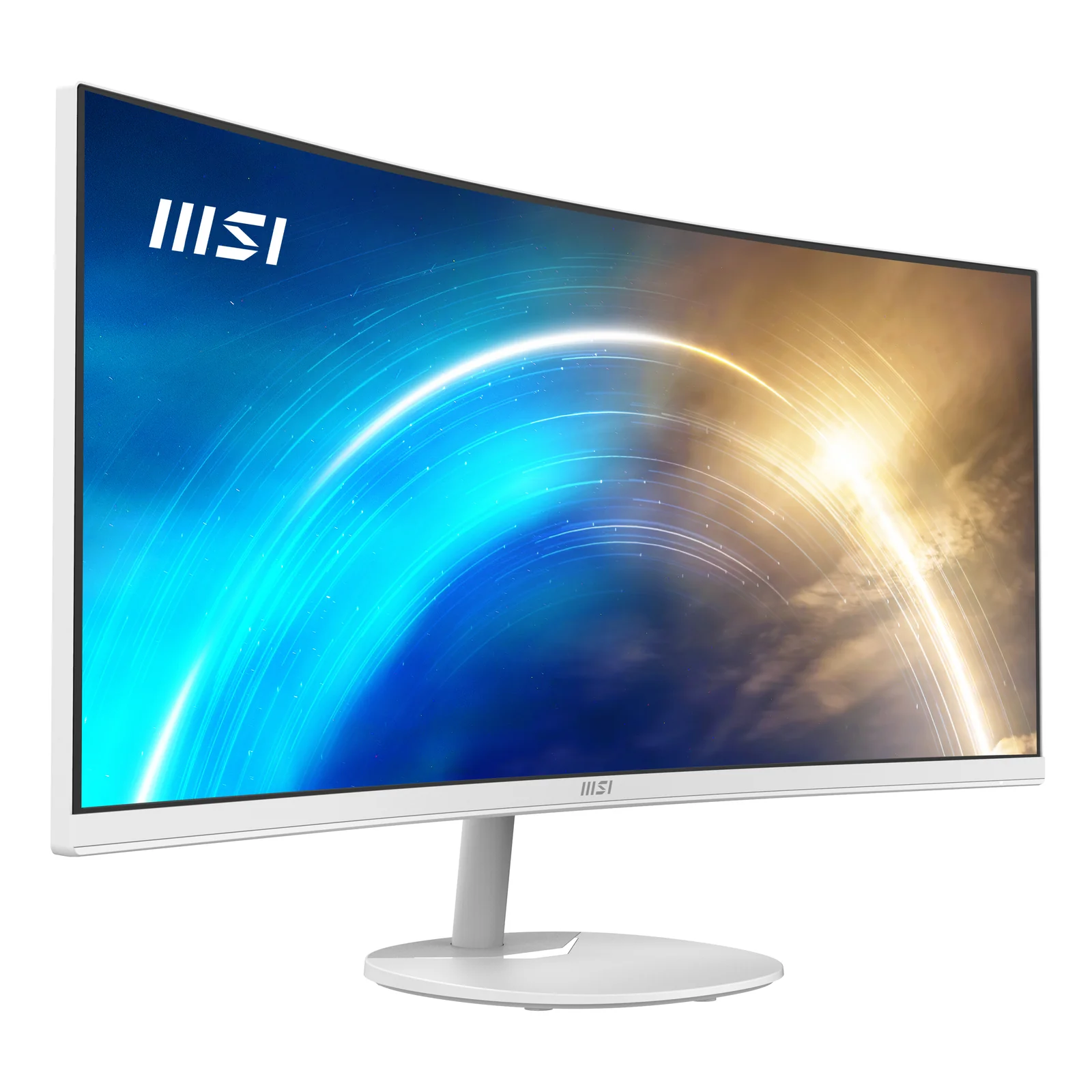 MSI Pro MP341CQWDE écran plat de PC 86,4 cm (34") 3440 x 1440 pixels UltraWide Quad HD Blanc