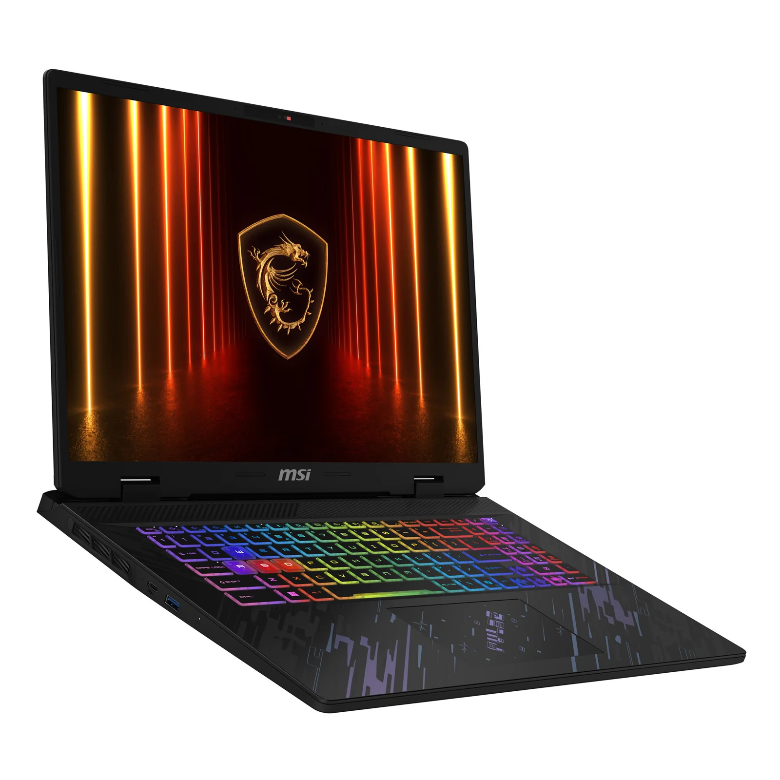 MSI Pulse A17 AI+ C3HWFKG-007FR Copilot+ PC AMD Ryzen AI 7 350 Ordinateur portable 43,2 cm (17") Quad HD+ 32 Go DDR5-SDRAM 1 To SSD NVIDIA GeForce RTX 5060 Wi-Fi 6E (802.11ax) Windows 11 Pro Français Noir